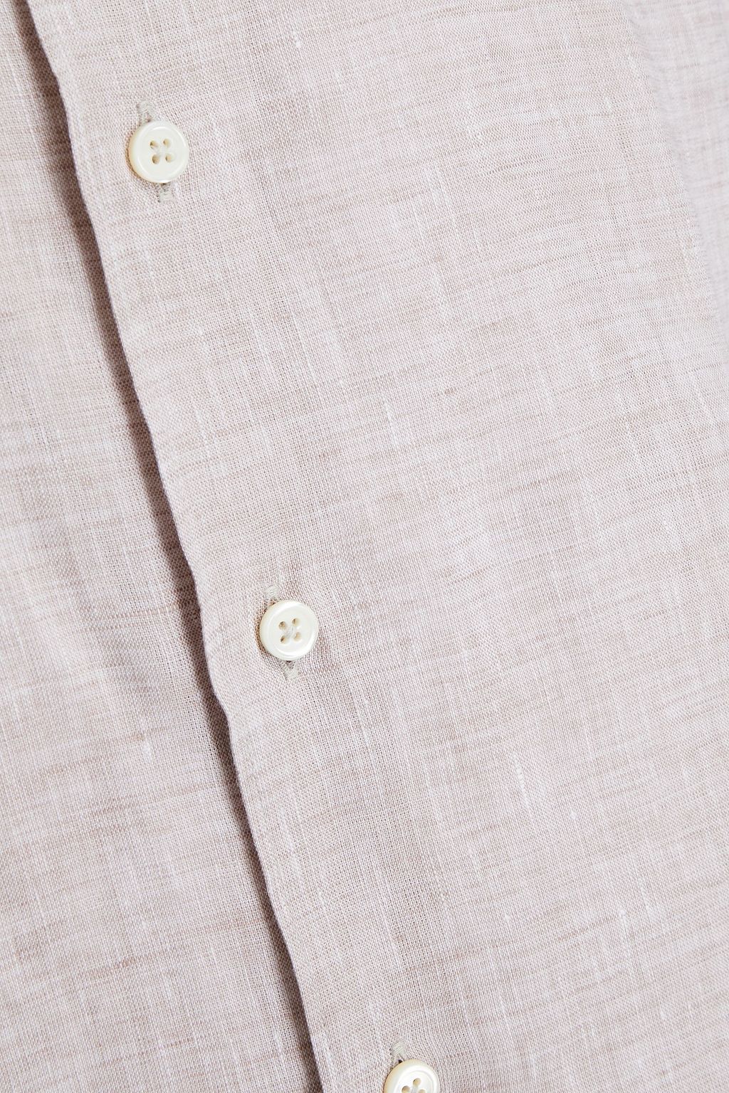 ZEGNA Slub linen shirt