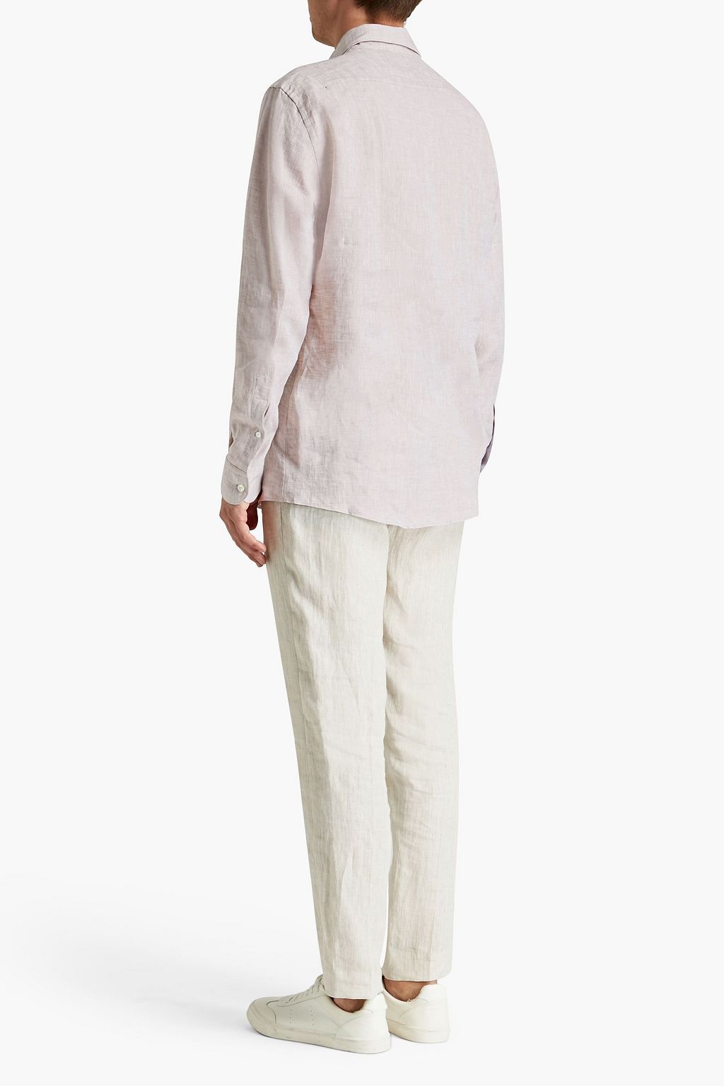 ZEGNA Slub linen shirt