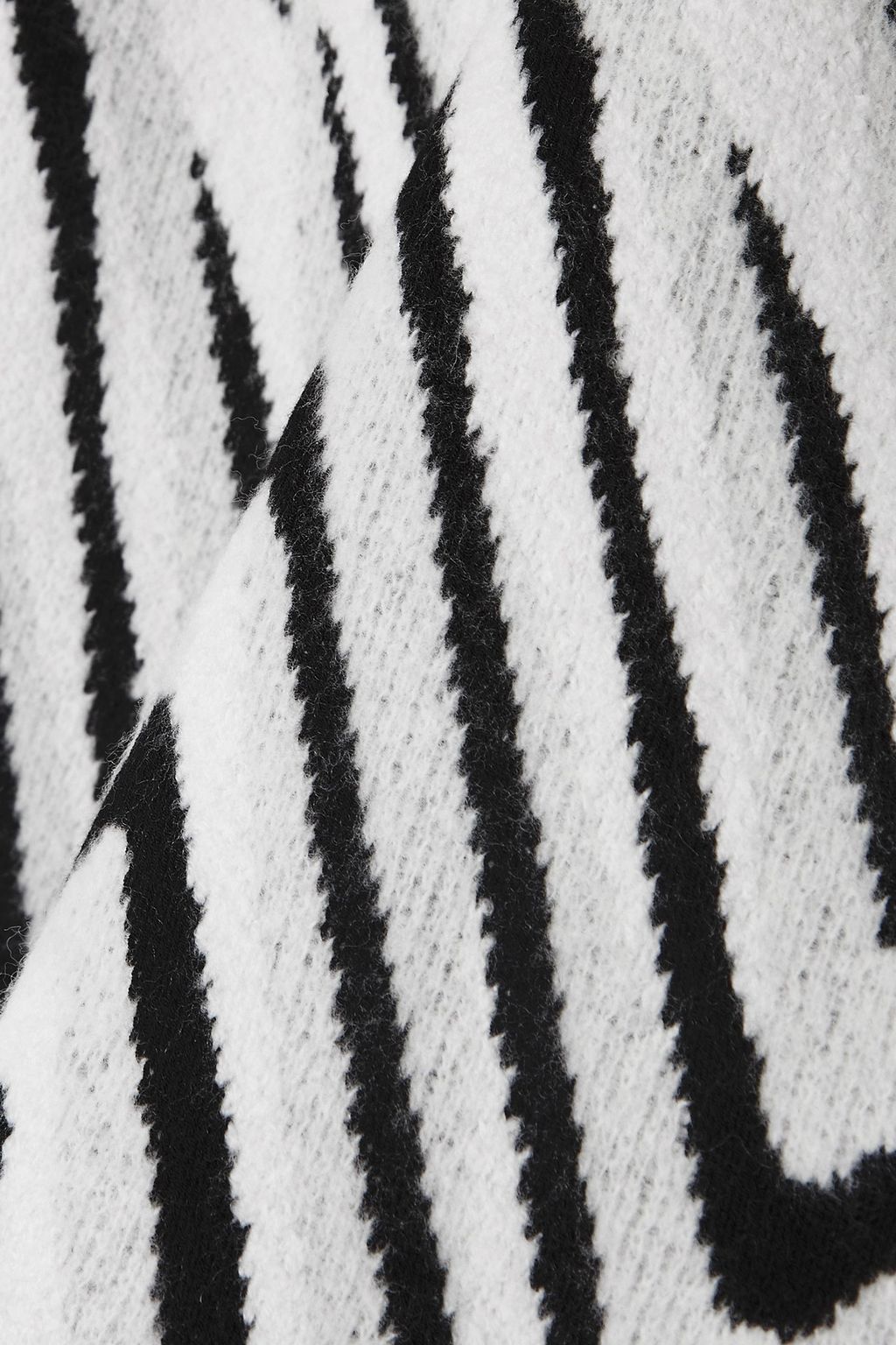 MISSONI Wool-blend jacquard mini skirt