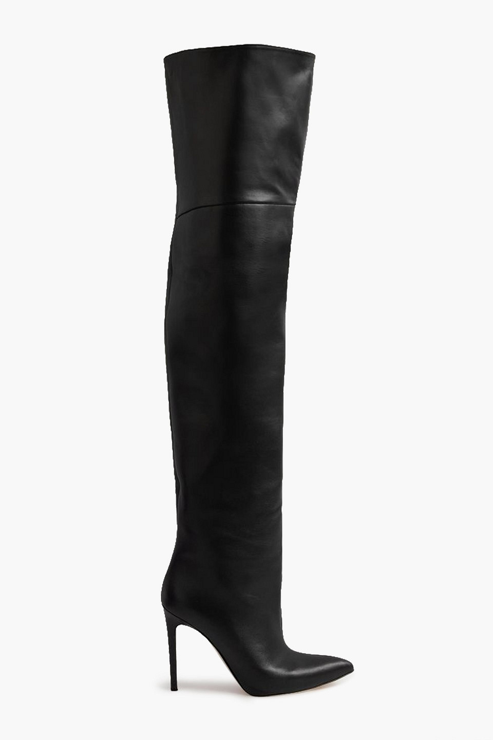Paris Texas 115mm Over The Knee Boots In Black