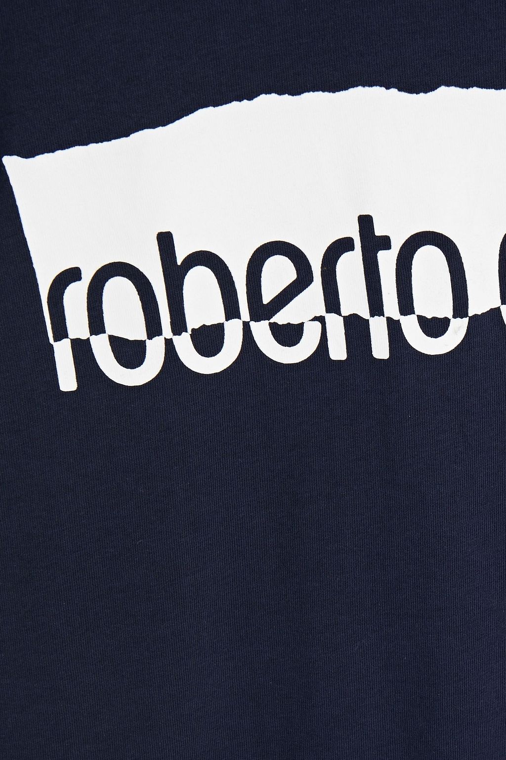 ROBERTO CAVALLI Logo-print cotton-jersey T-shirt