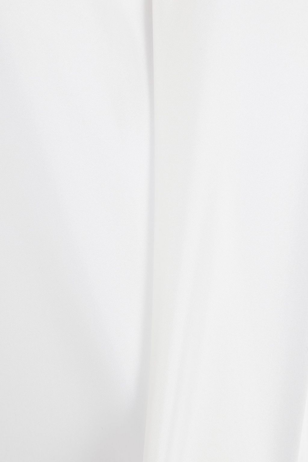 VICTORIA BECKHAM Ruffled silk-habotai blouse
