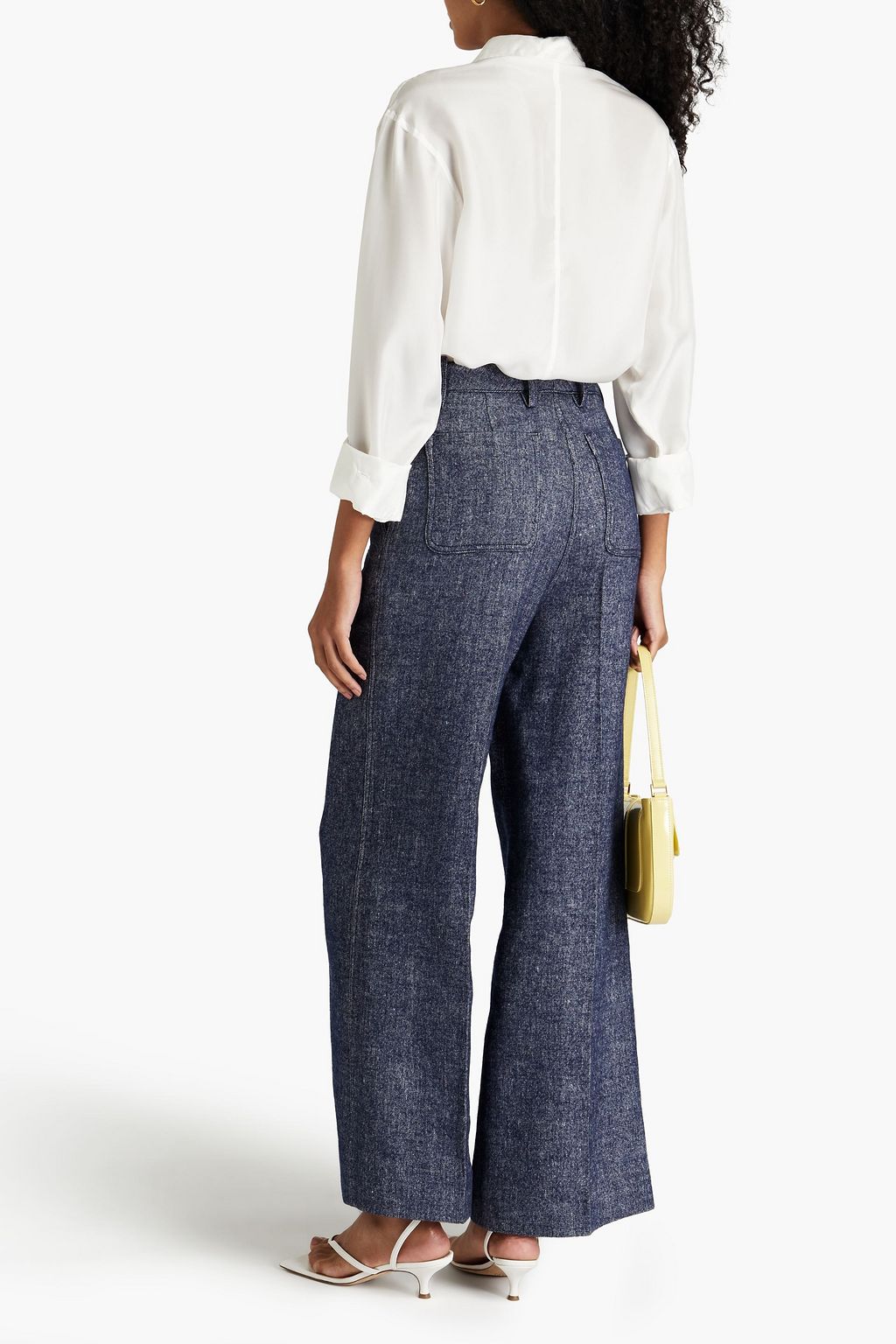 VICTORIA BECKHAM Silk-habotai shirt