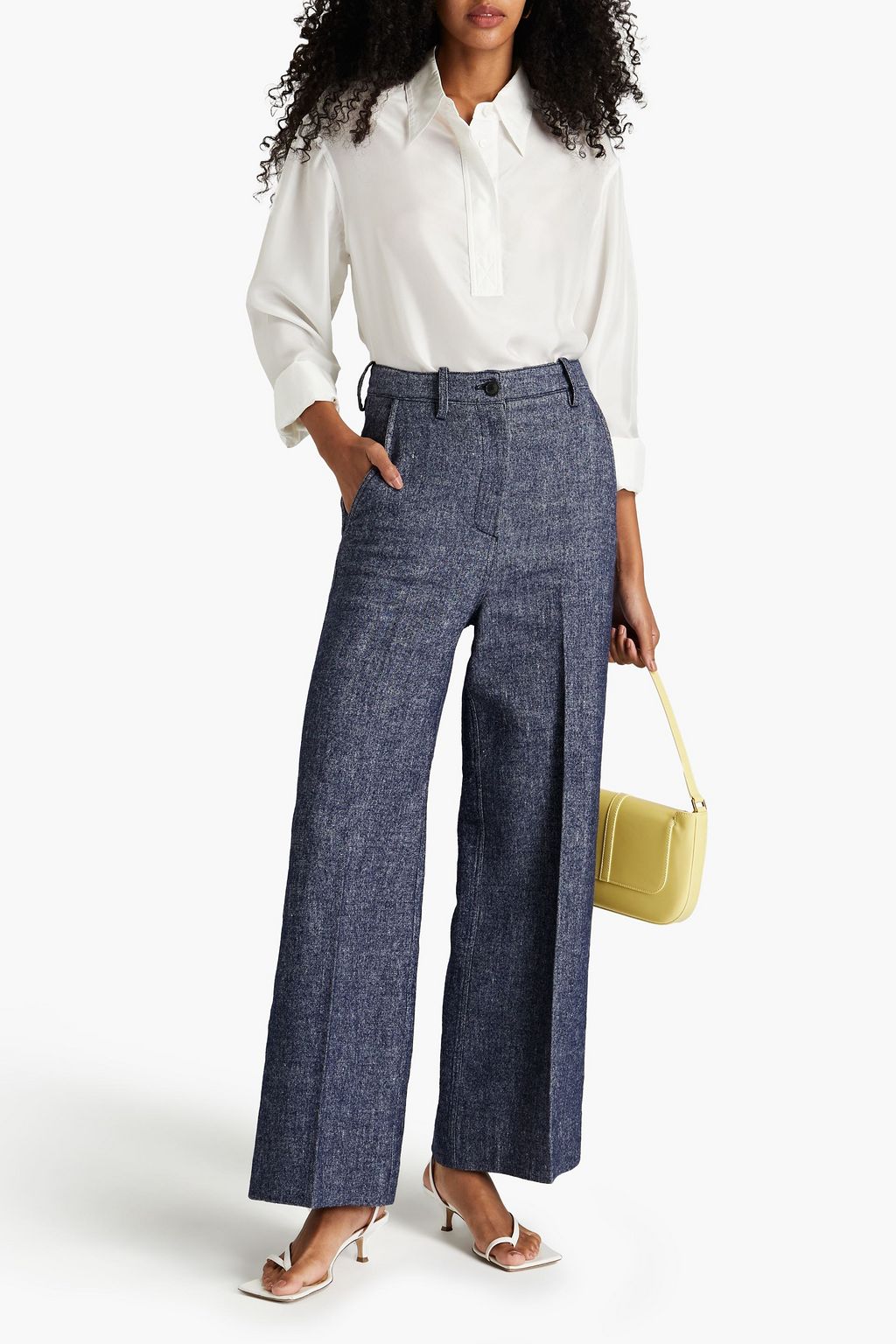 VICTORIA BECKHAM Silk-habotai shirt