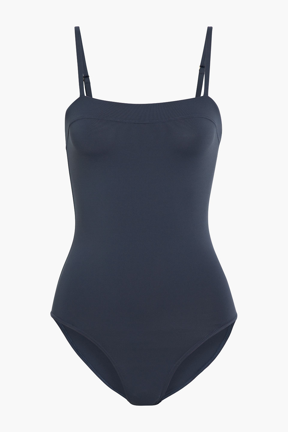 Iris & Ink Charlotte Swimsuit In Dark Grey