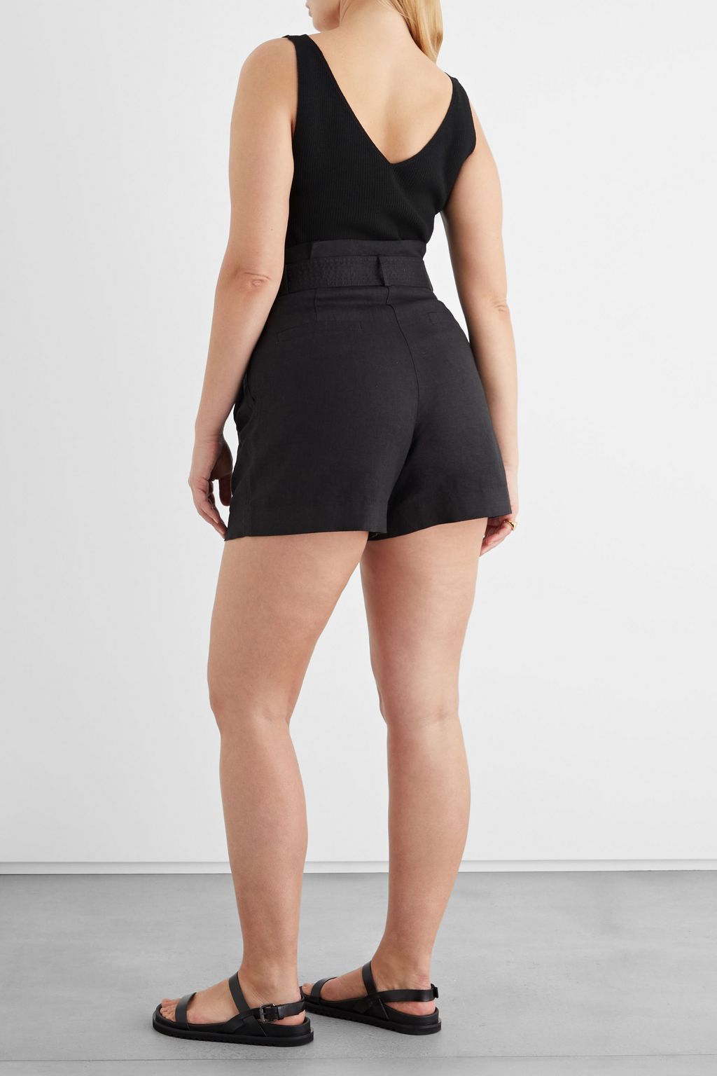 IRIS & INK Gabrielle ribbed merino wool tank