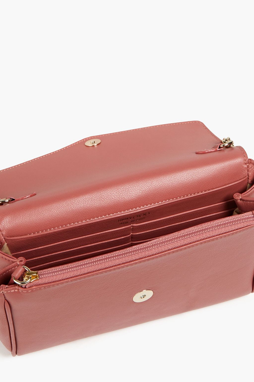 JIMMY CHOO Bria leather shoulder bag