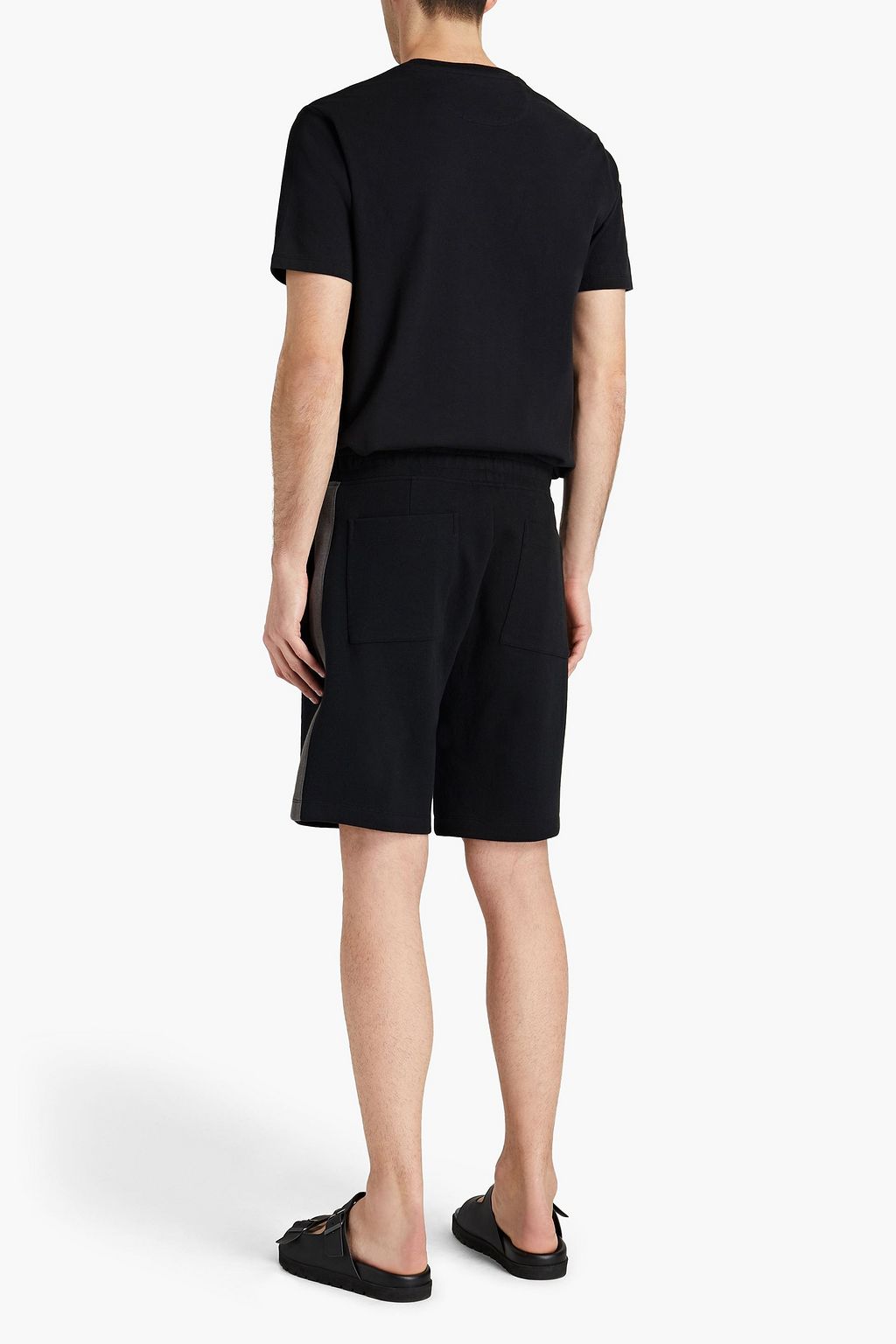 JAMES PERSE Cotton-blend jersey shorts
