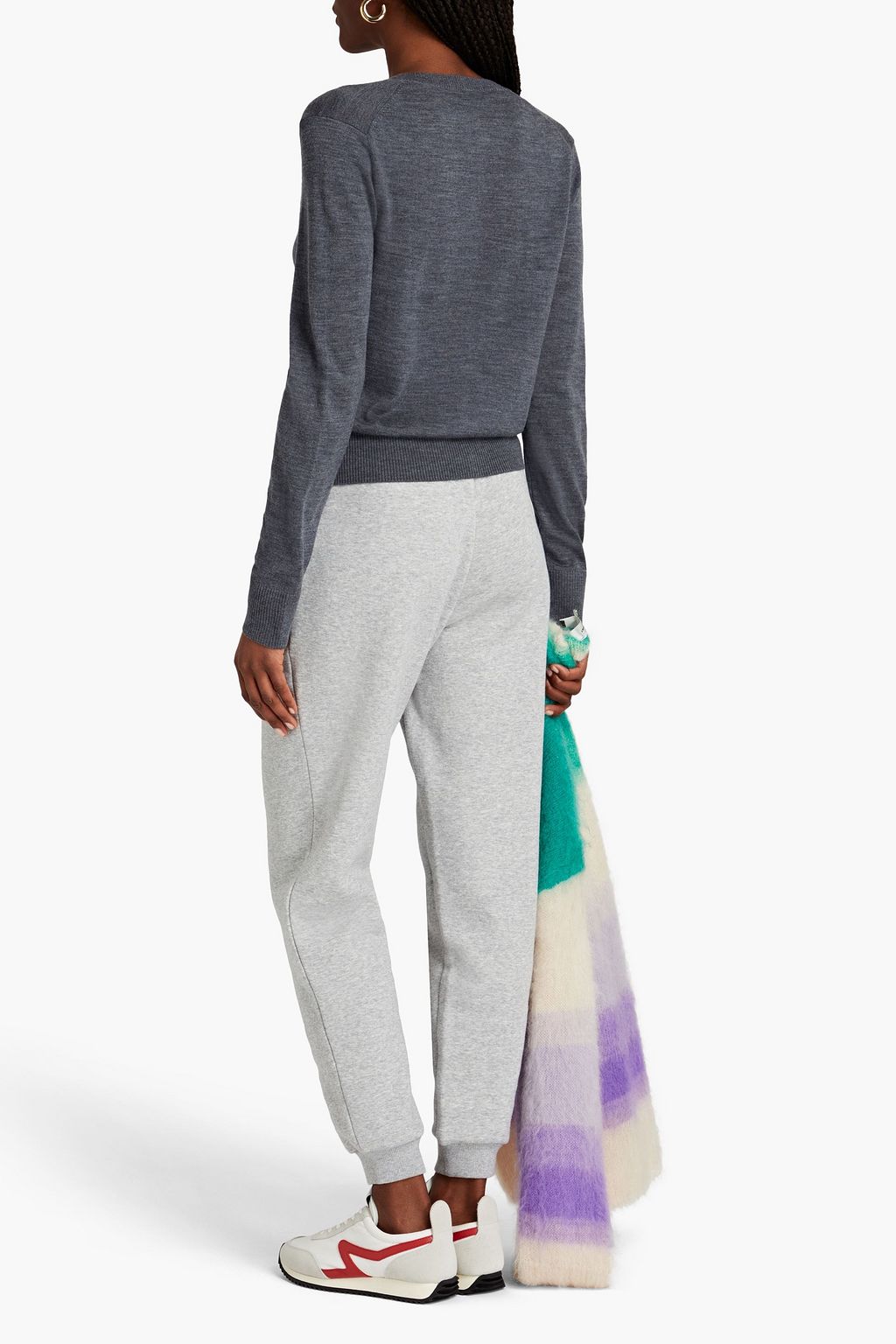 SAMSØE Φ SAMSØE Kleo mélange merino wool cardigan