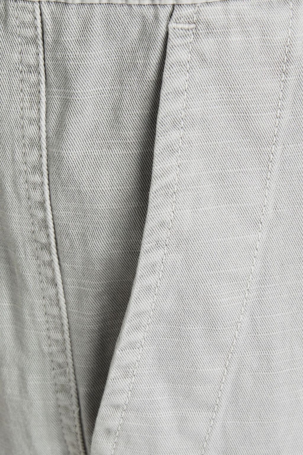JAMES PERSE Slub stretch-cotton twill pants