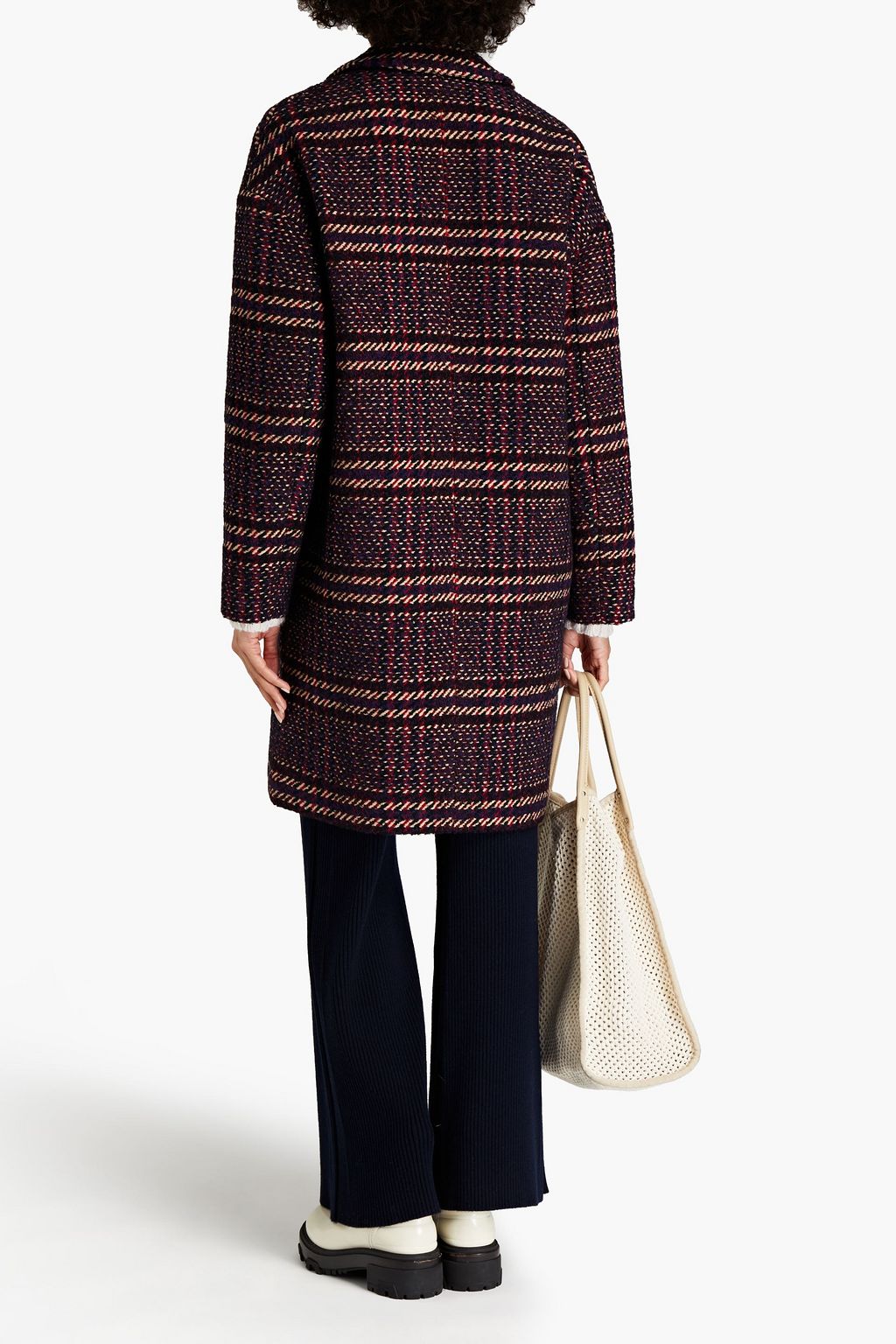 RAG & BONE 체크 트위드 코트
