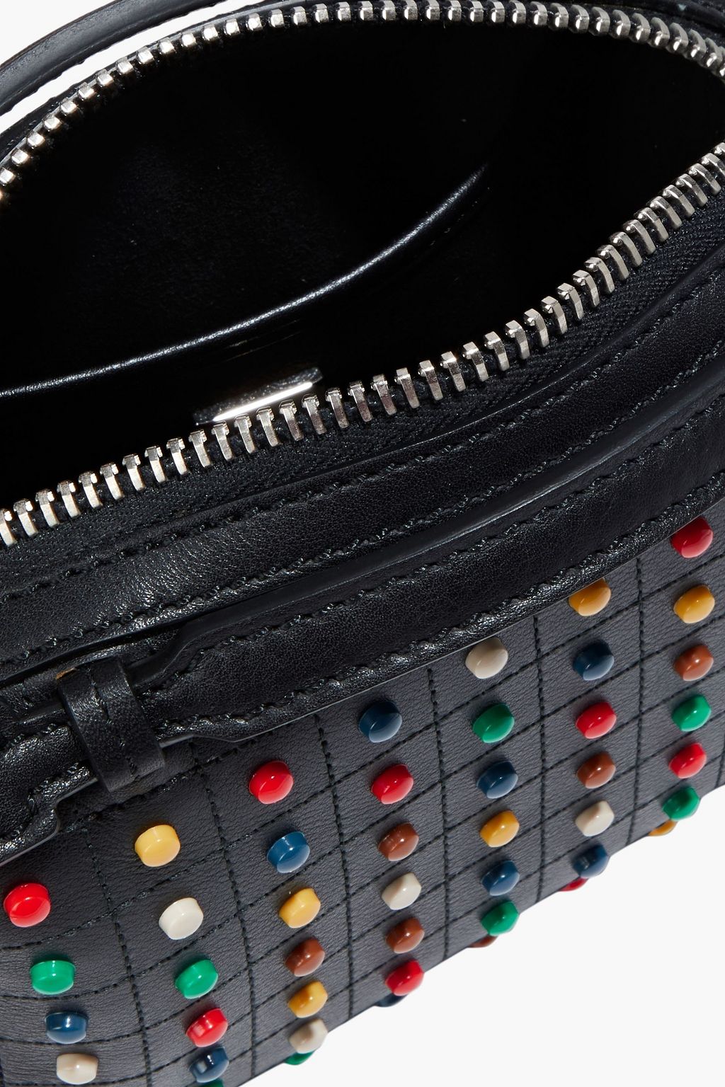 TOD'S Studded leather shoulder bag