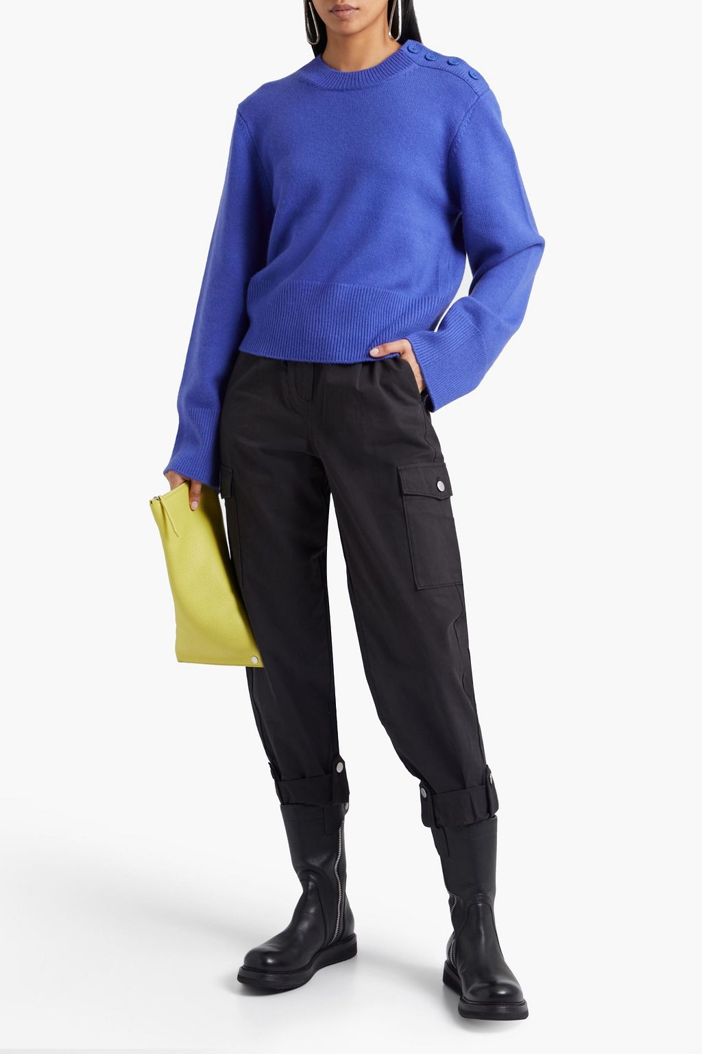 EQUIPMENT Wool and cashmere-blend sweater