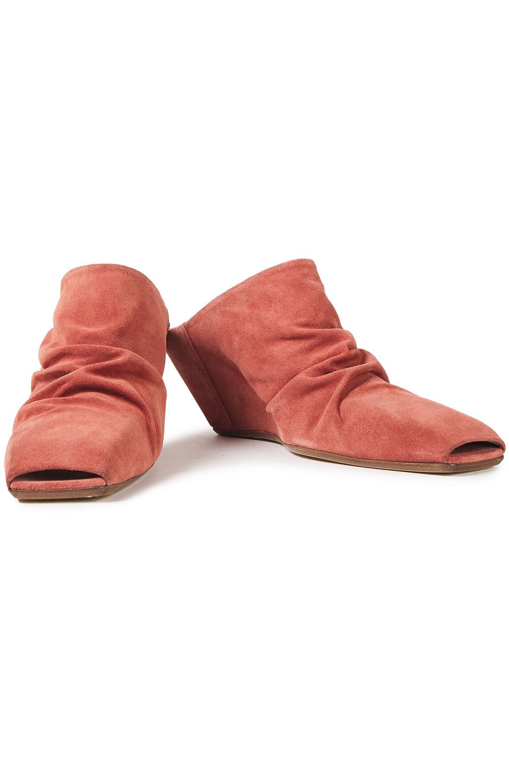RICK OWENS Suede mules