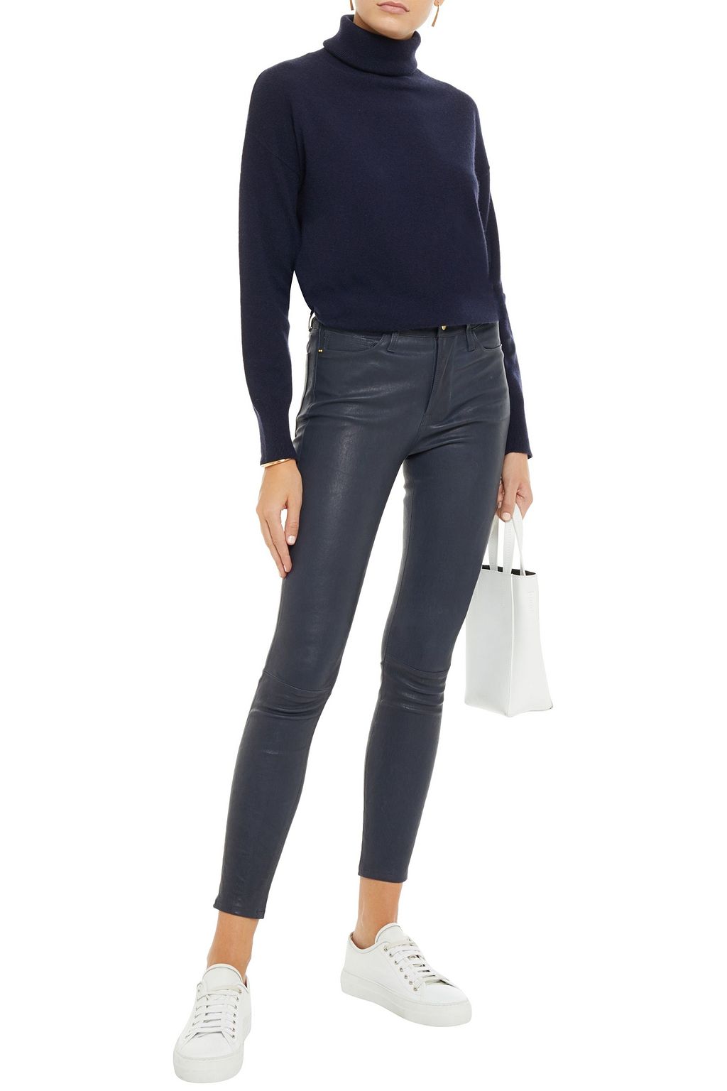 frame le high leather pants