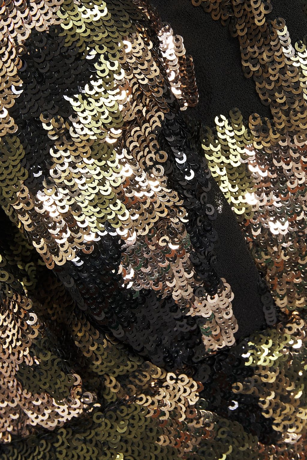 IRO Eksie wrap-effect sequined chiffon top
