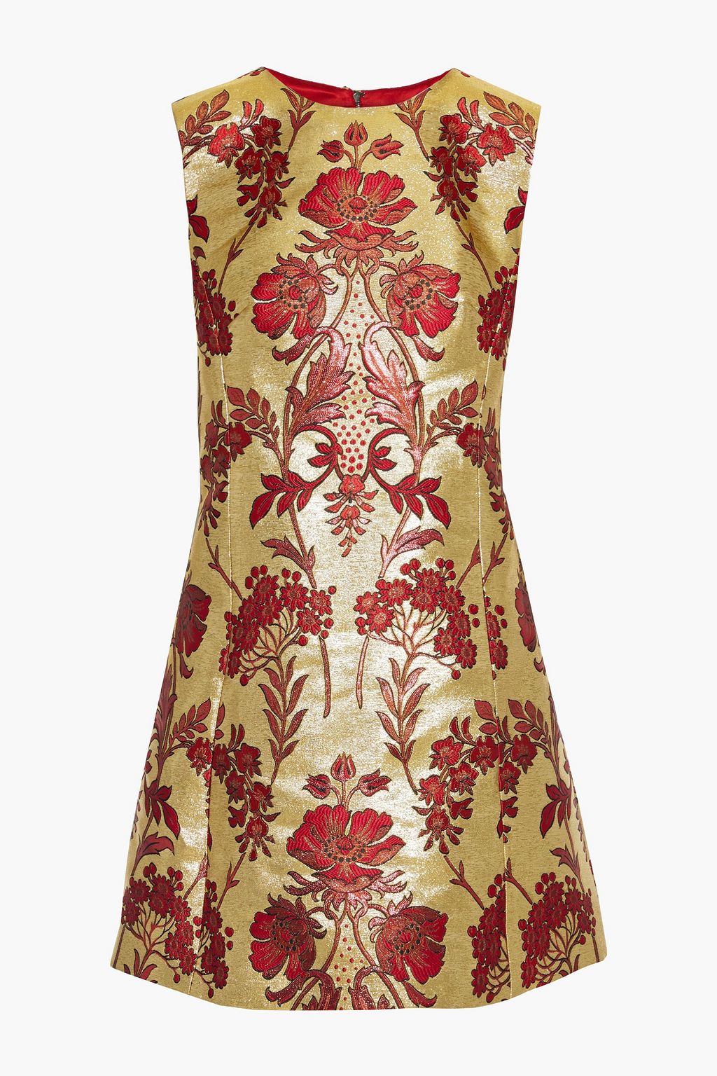 DOLCE & GABBANA Metallic brocade mini dress | Sale up to 70% off | THE  OUTNET