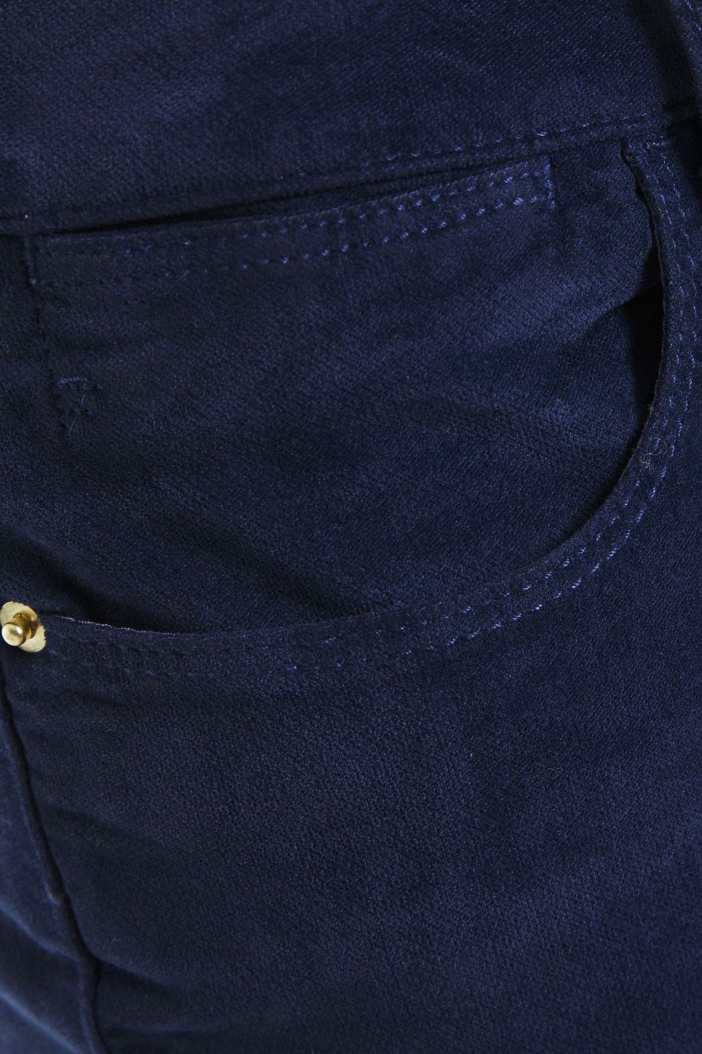 FRAME Le High Skinny stretch-velvet skinny pants