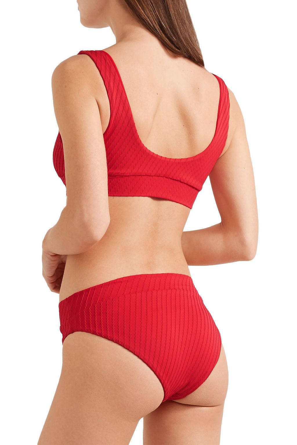 FELLA Hubert textured mid-rise bikini briefs