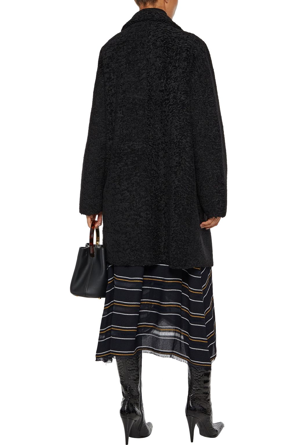 DKNY Faux shearling coat