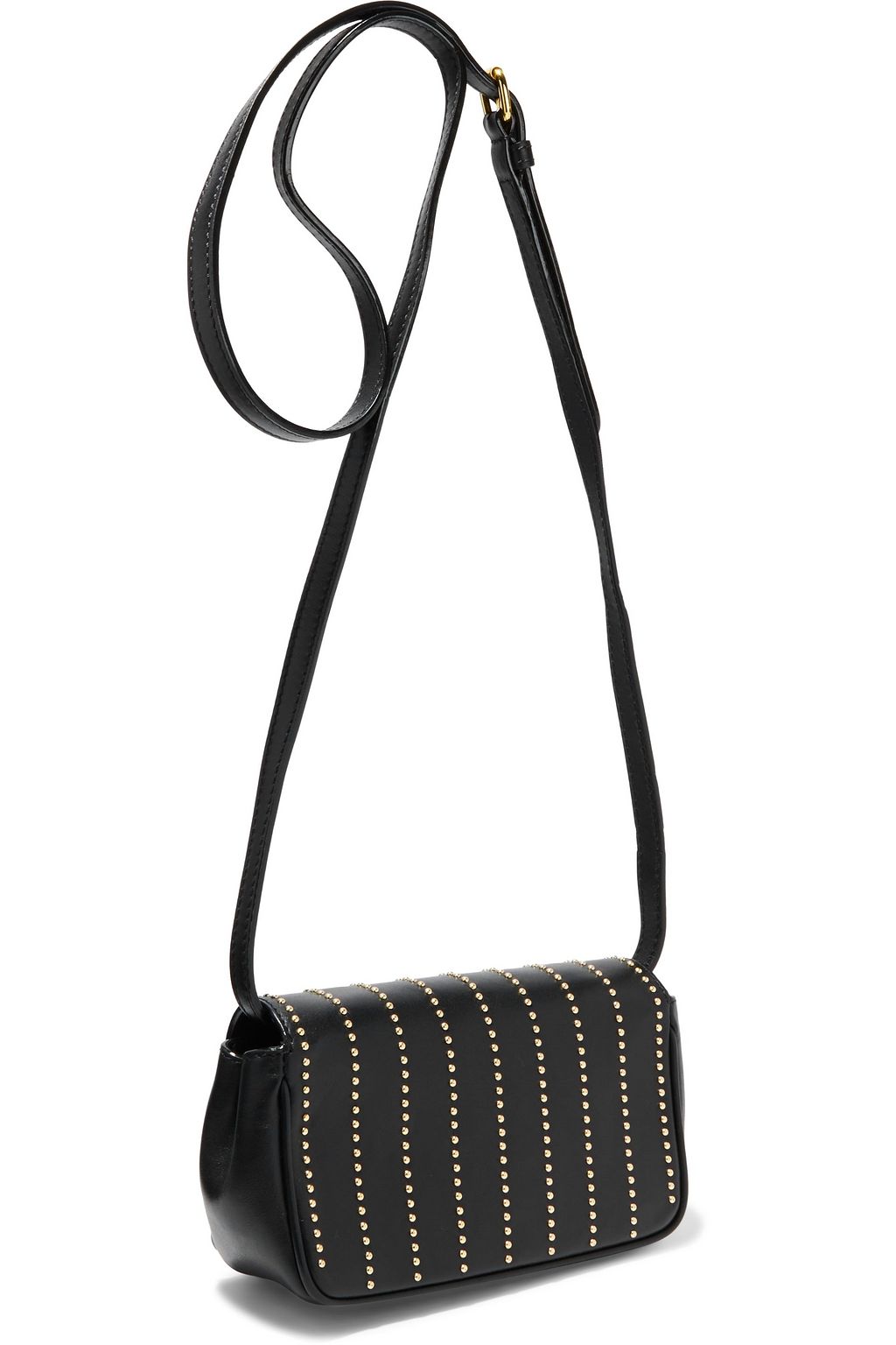 MOSCHINO Studded leather shoulder bag