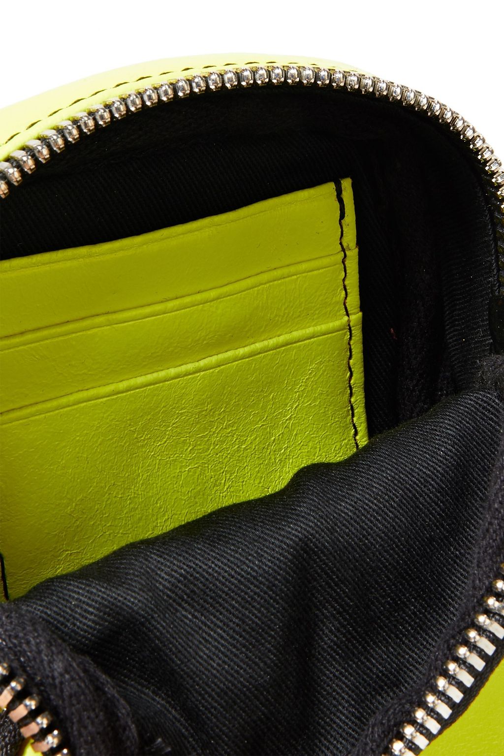 MCQ ALEXANDER MCQUEEN Neon leather shoulder bag