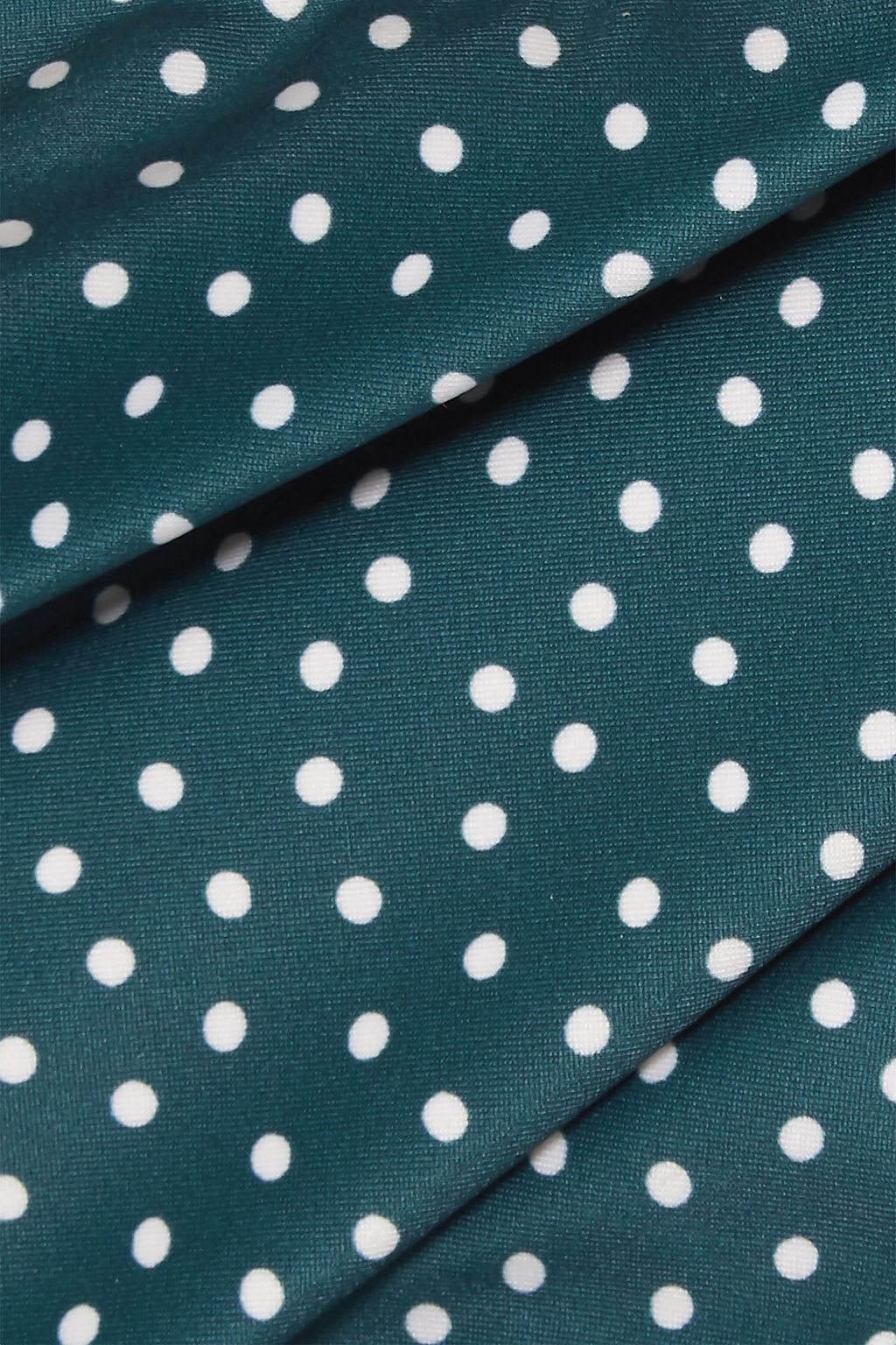 PEONY SWIMWEAR Hi Line polka-dot mid-rise bikini briefs