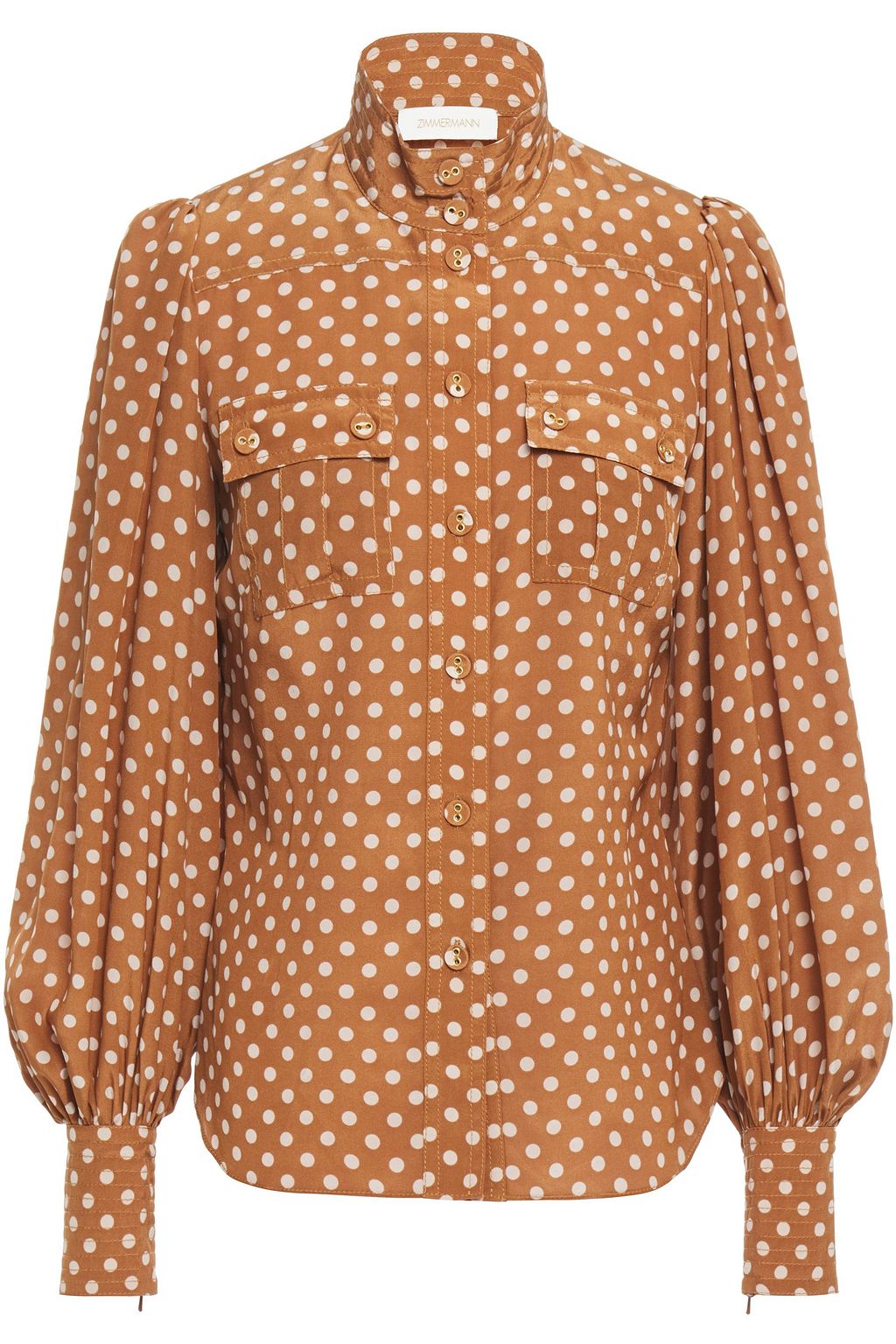 zimmermann polka dot top