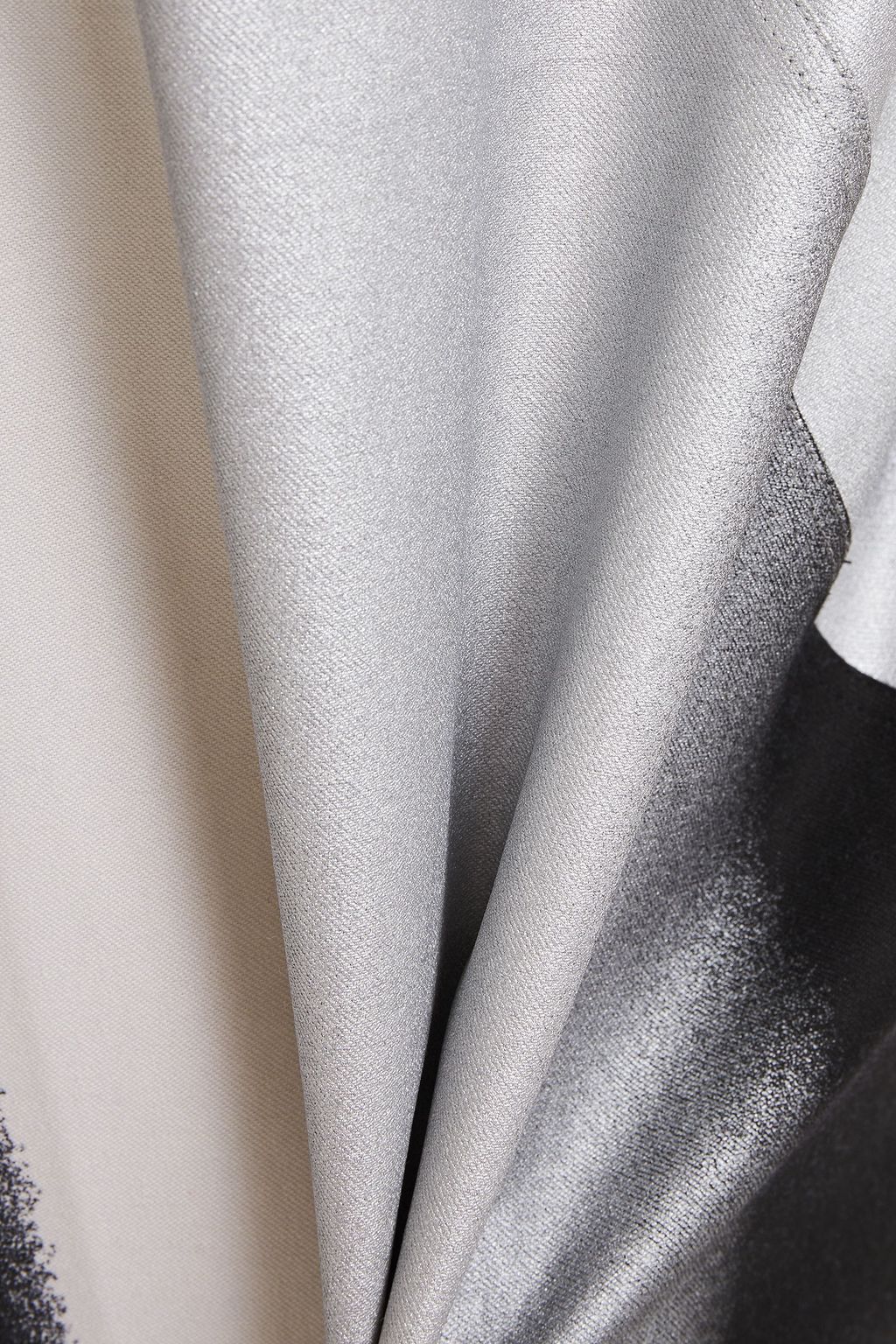 RICK OWENS Metallic printed wool-blend dress