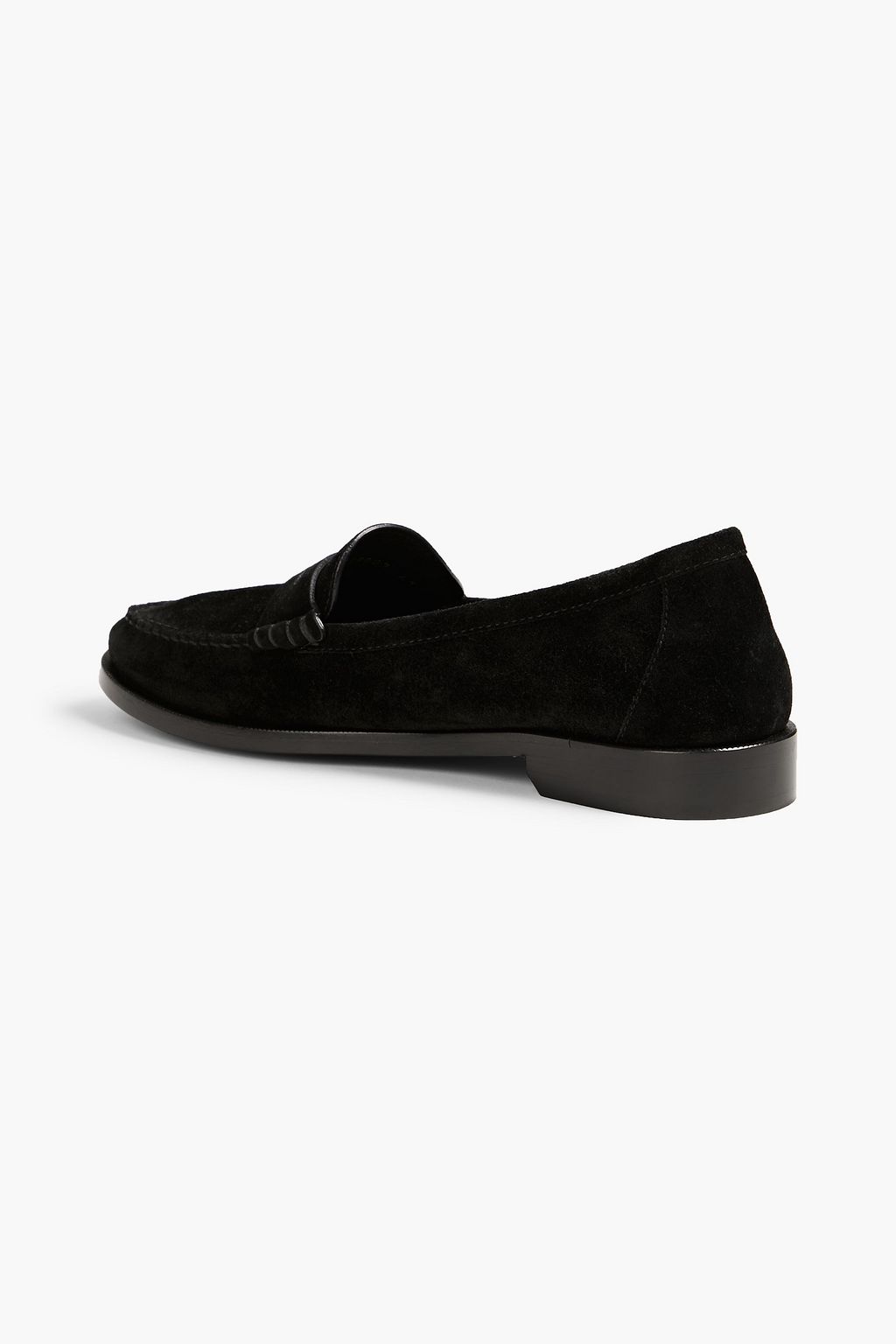 SAINT LAURENT Papillion suede penny loafers | Sale up to 70% off | THE ...
