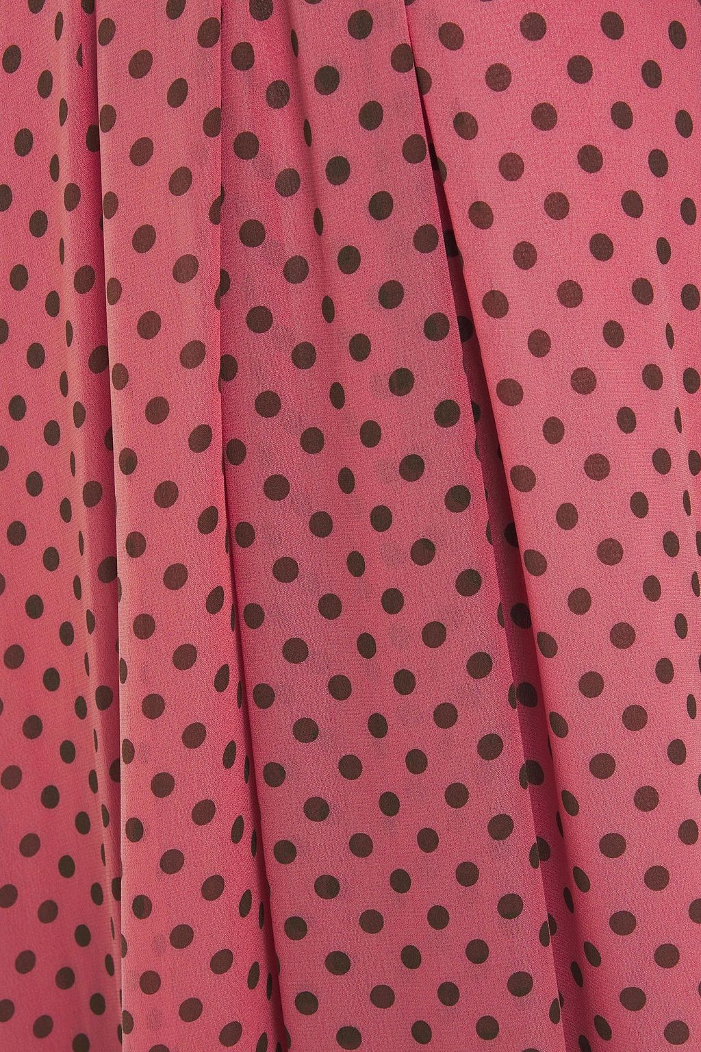 ZIMMERMANN Pussy-bow polka-dot georgette midi dress