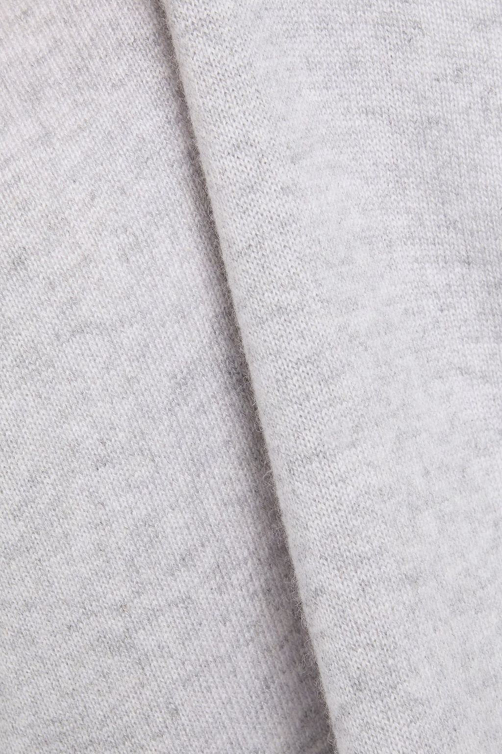 ZIMMERMANN Melierter Rollkragenpullover aus einer Merinowoll-Kaschmirmischung