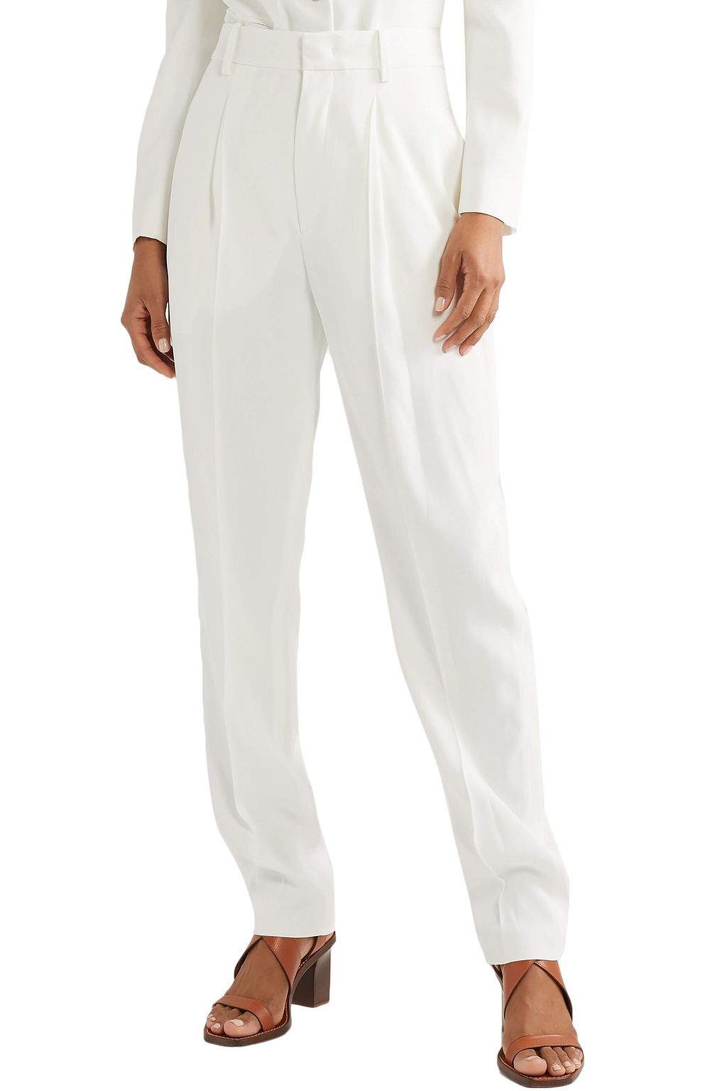 ISABEL MARANT Poyd twill tapered pants