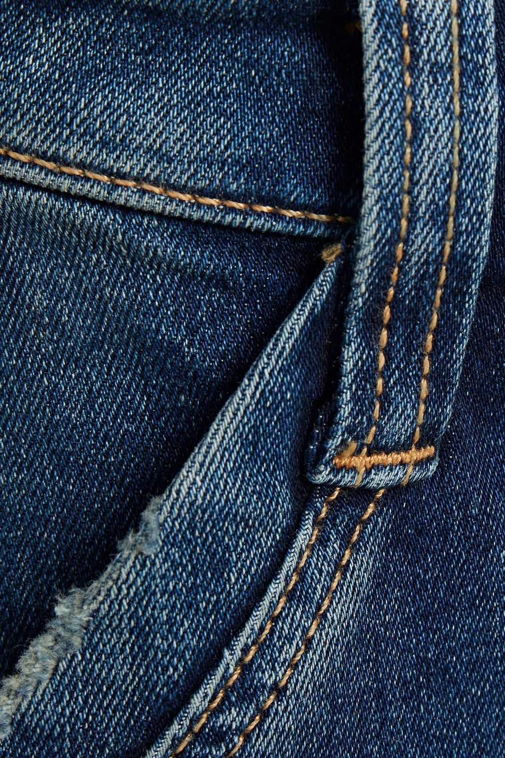 JOIE Park cropped faded mid-rise skinny jeans