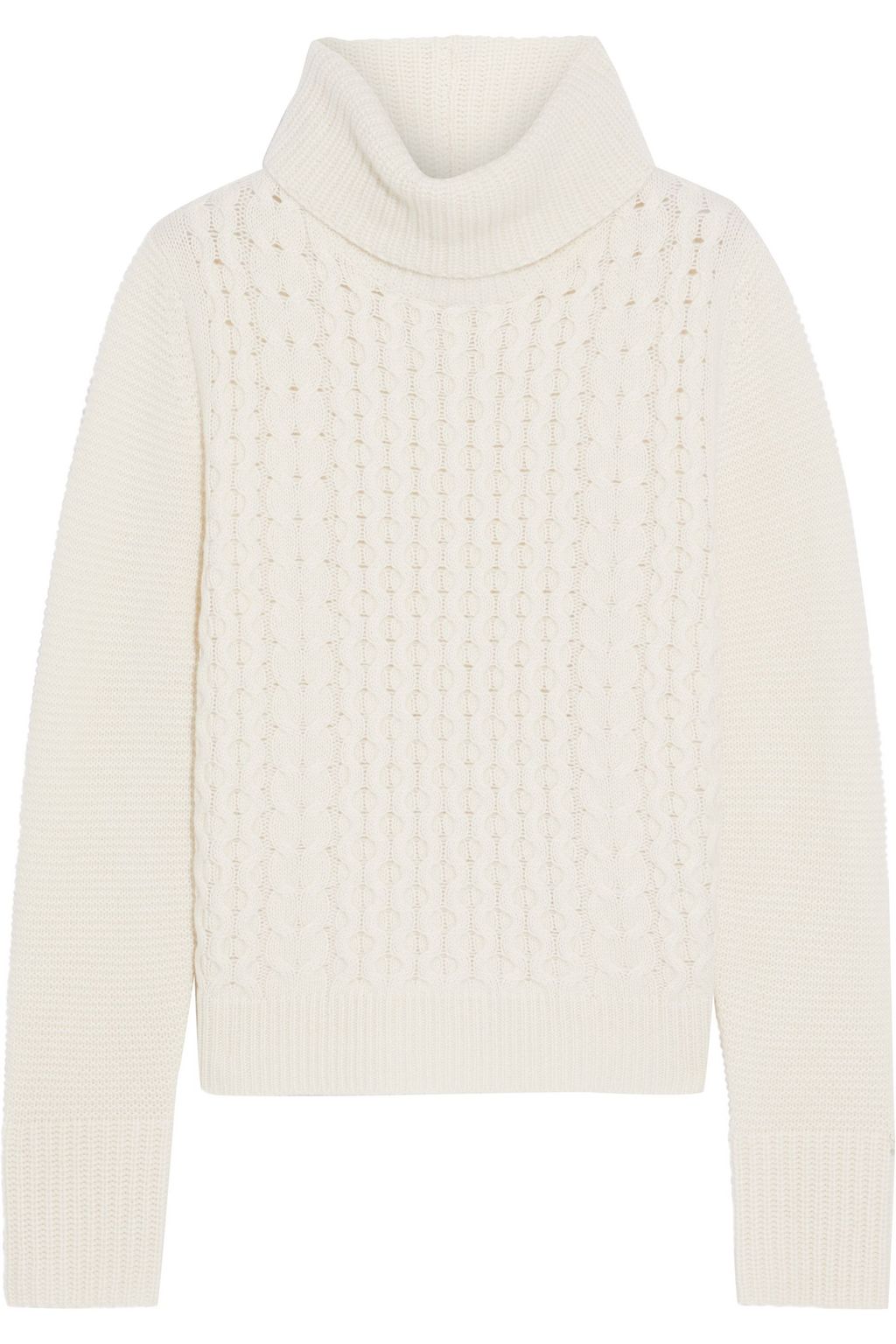 cream turtleneck sweater