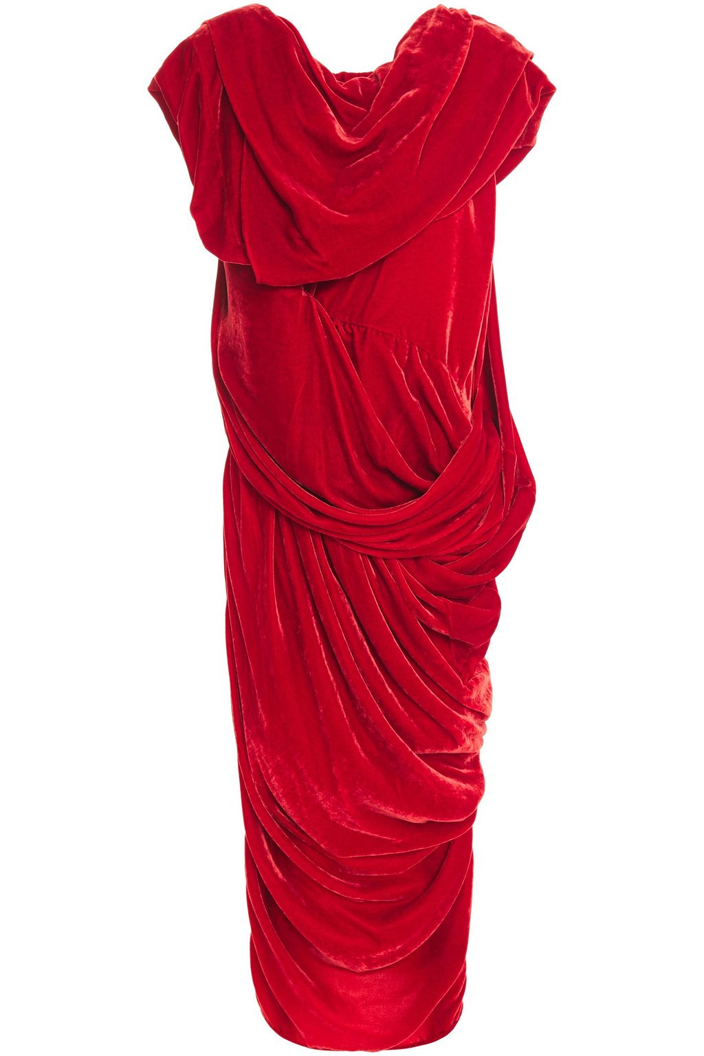 rick owens draped dress