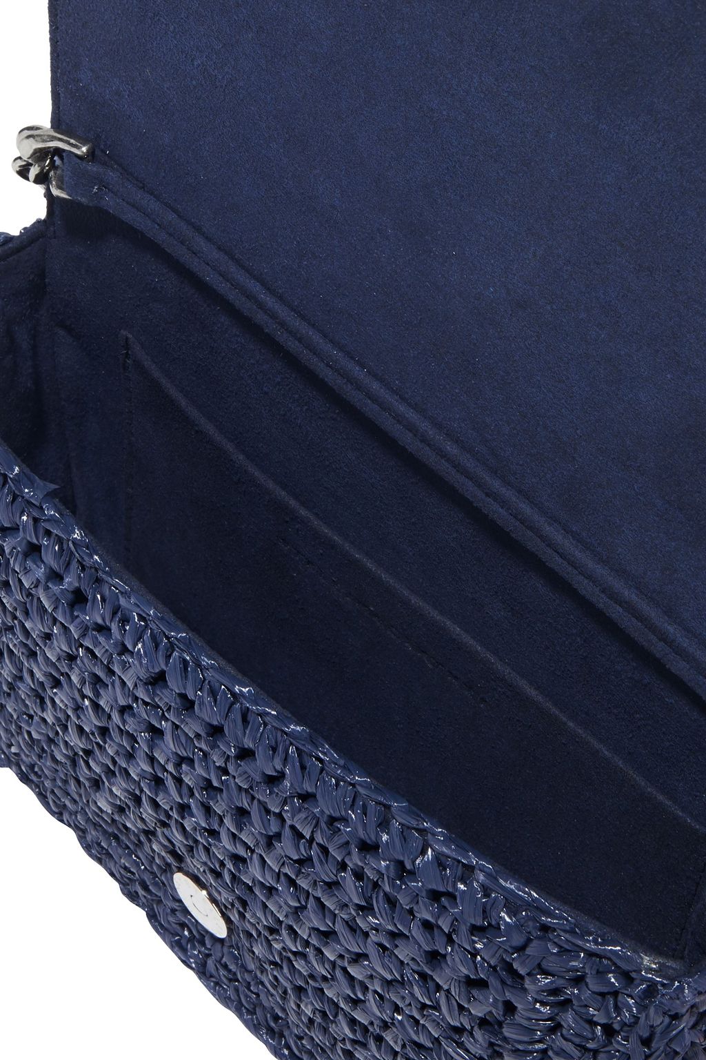 STELLA MCCARTNEY Stella Star faux raffia shoulder bag