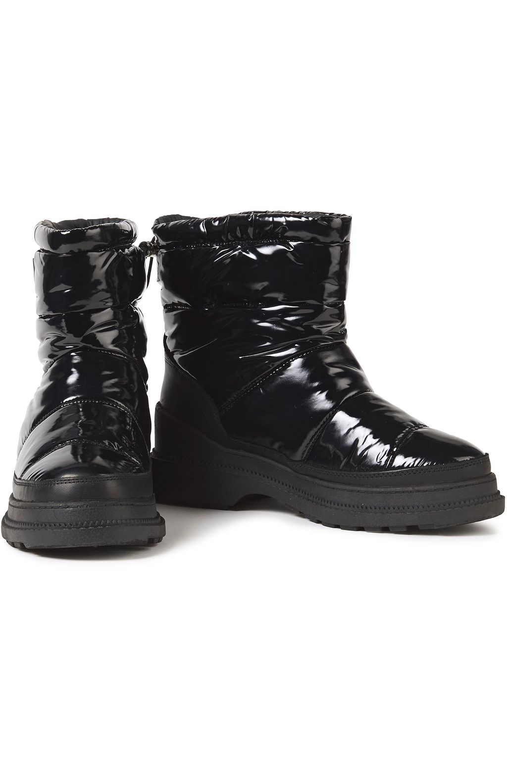 SAM EDELMAN Carlton leather-trimmed coated-shell snow boots