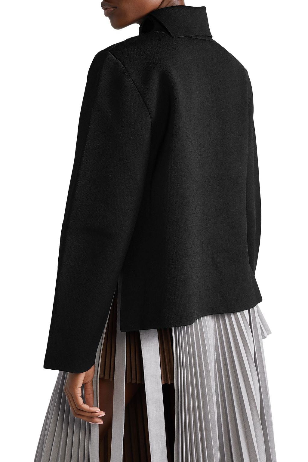 PETER DO Stretch-ponte turtleneck sweater