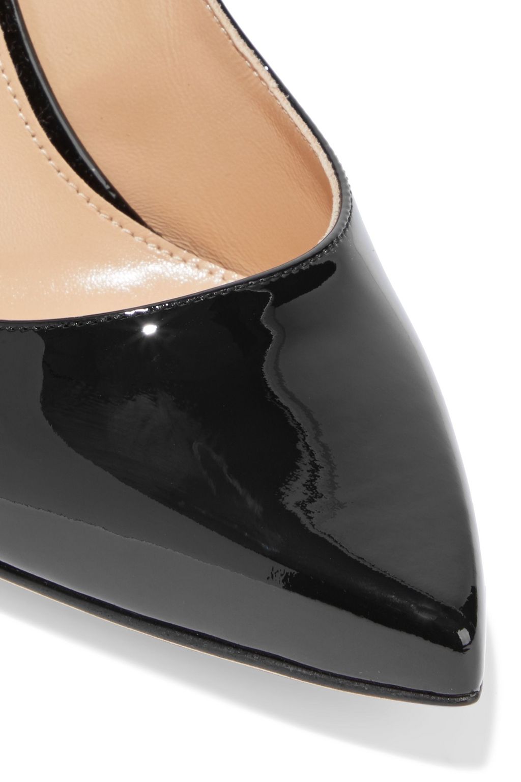 SERGIO ROSSI sr Milano 90 patent-leather pumps