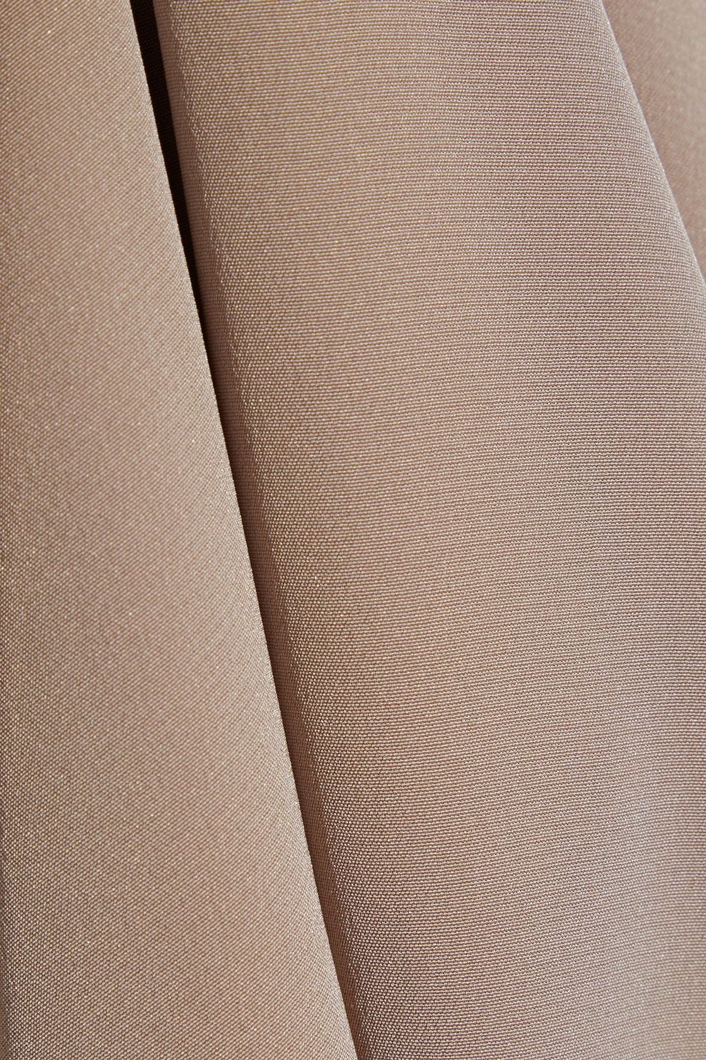 TIBI Gathered silk crepe de chine midi dress