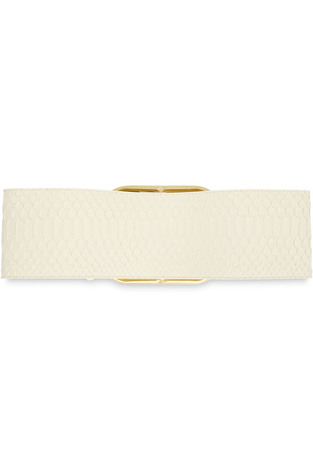 ZIMMERMANN Snake-effect leather belt