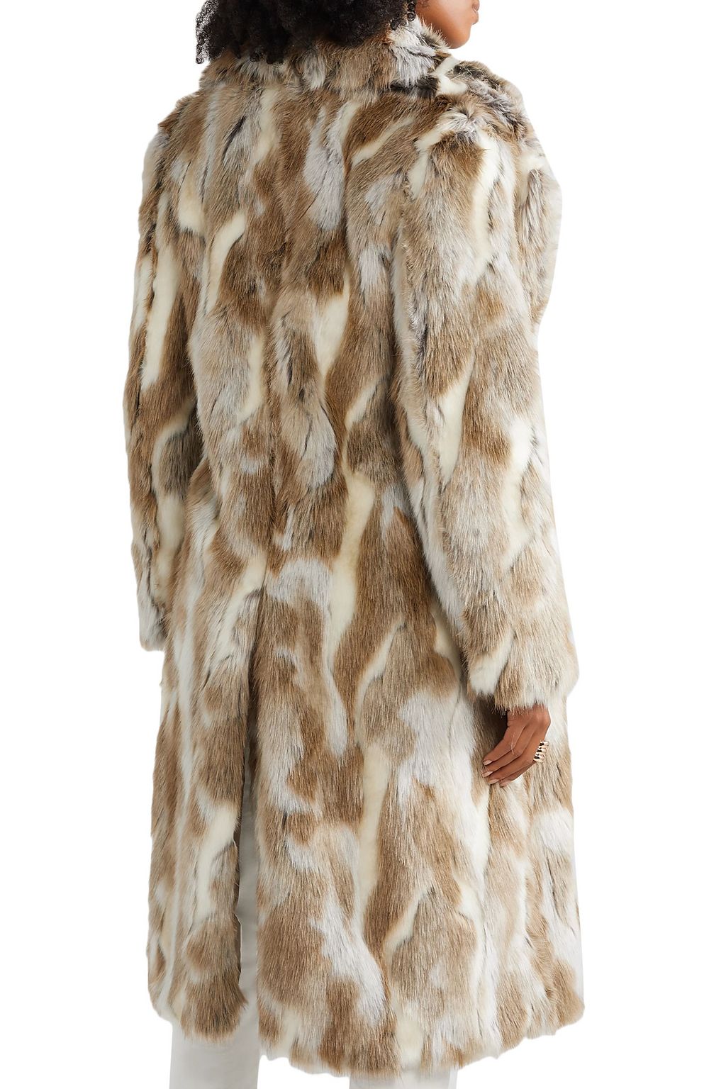 NILI LOTAN Simon faux fur coat