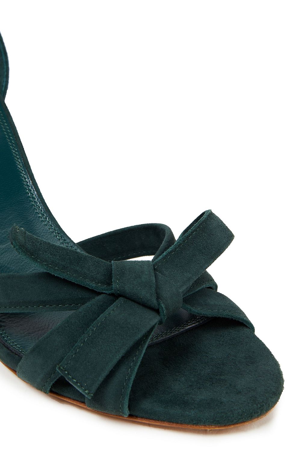 ZIMMERMANN Bow-detailed suede sandals