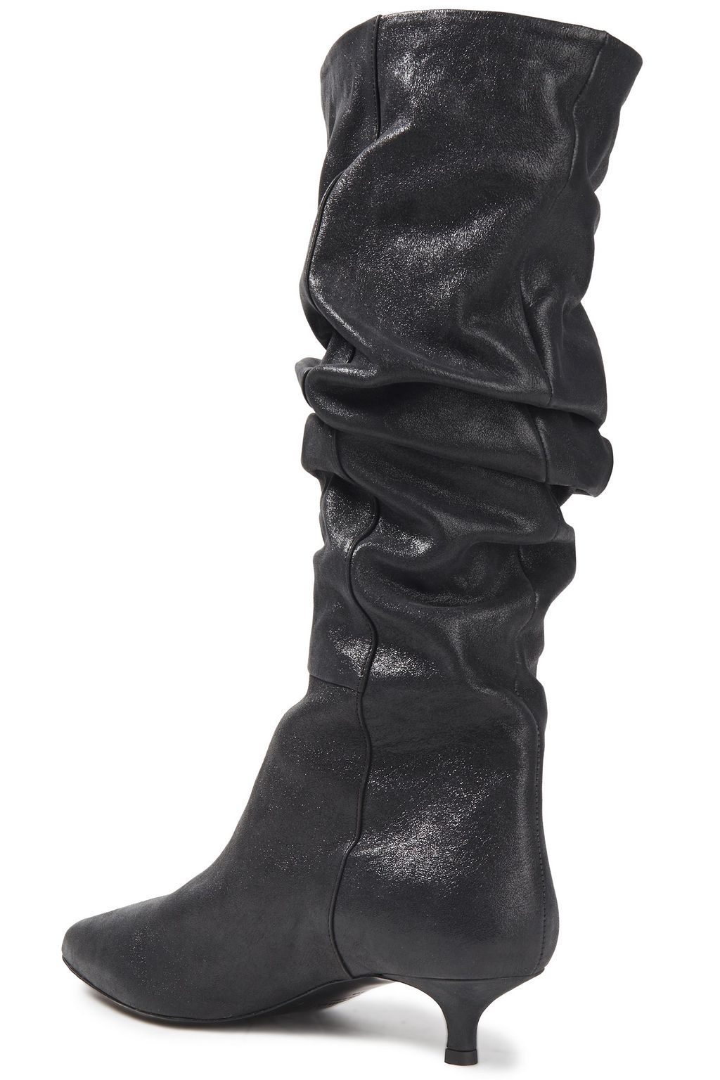 ZIMMERMANN Stiefel aus Metallic-Leder