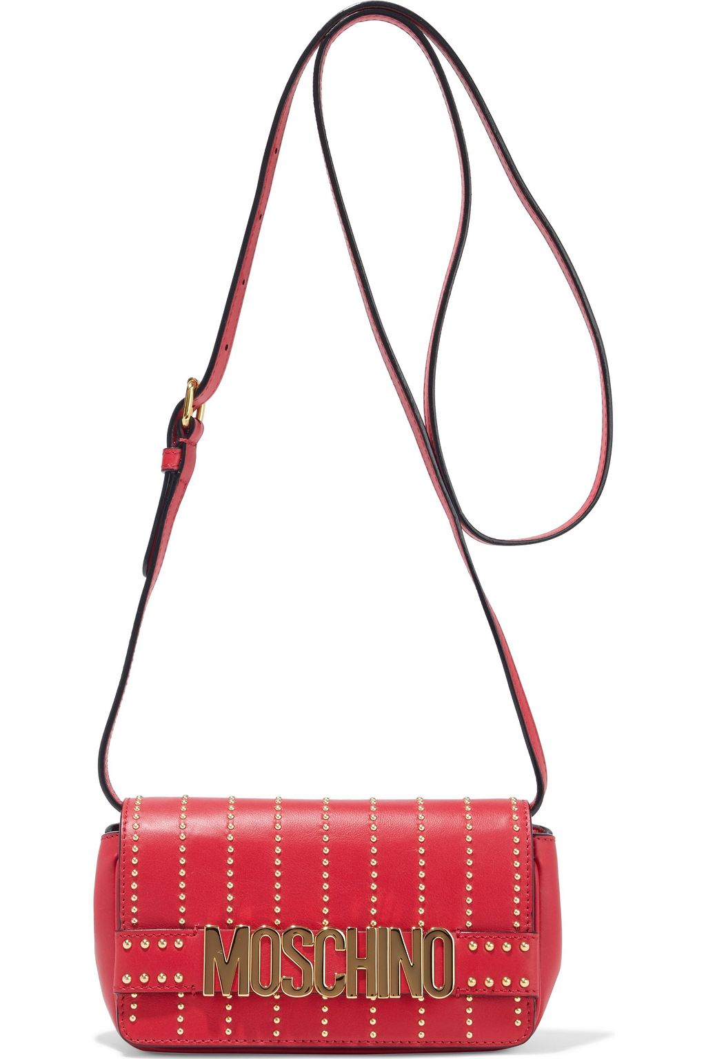 studded leather shoulder bag