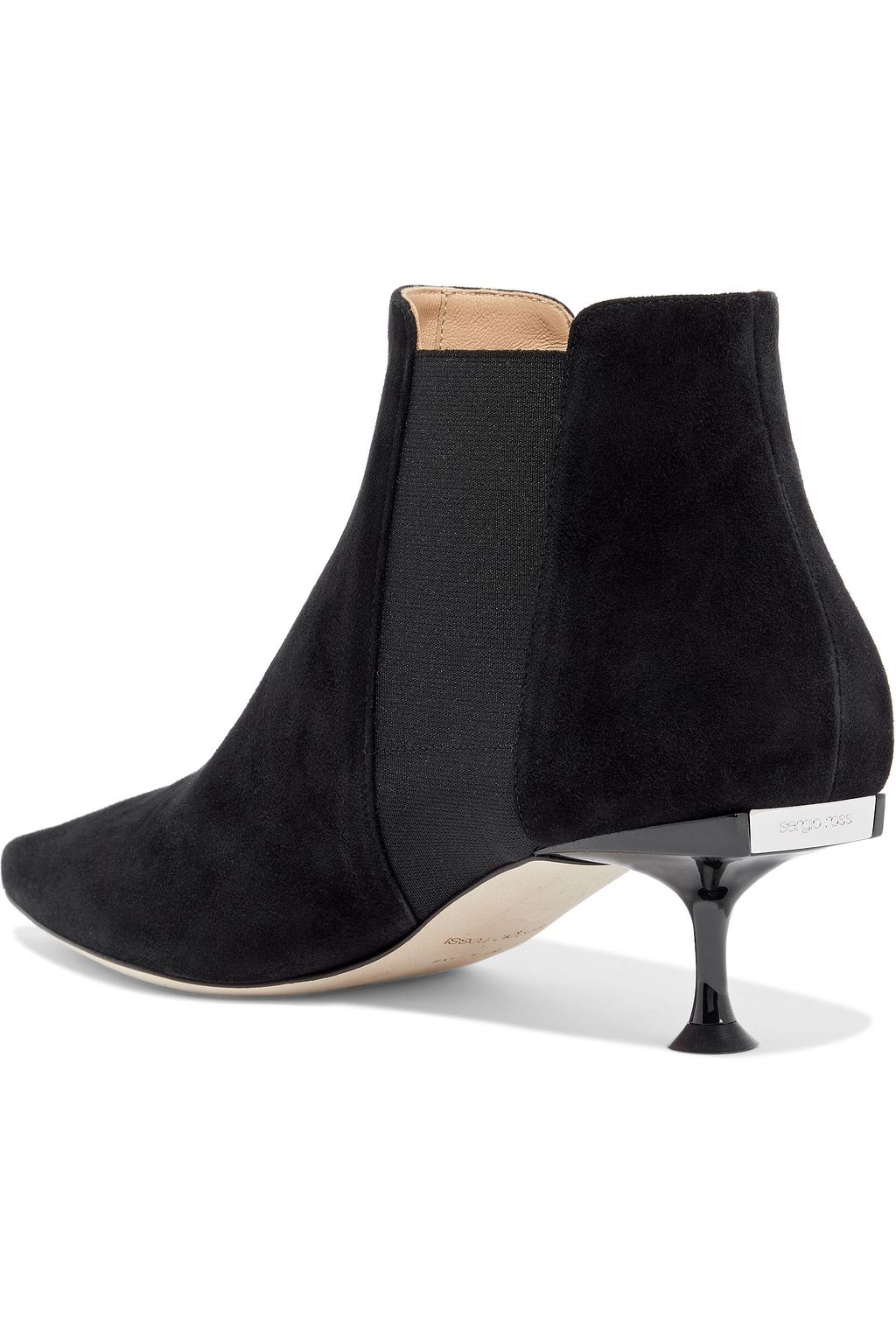 SERGIO ROSSI SR Milano suede ankle boots