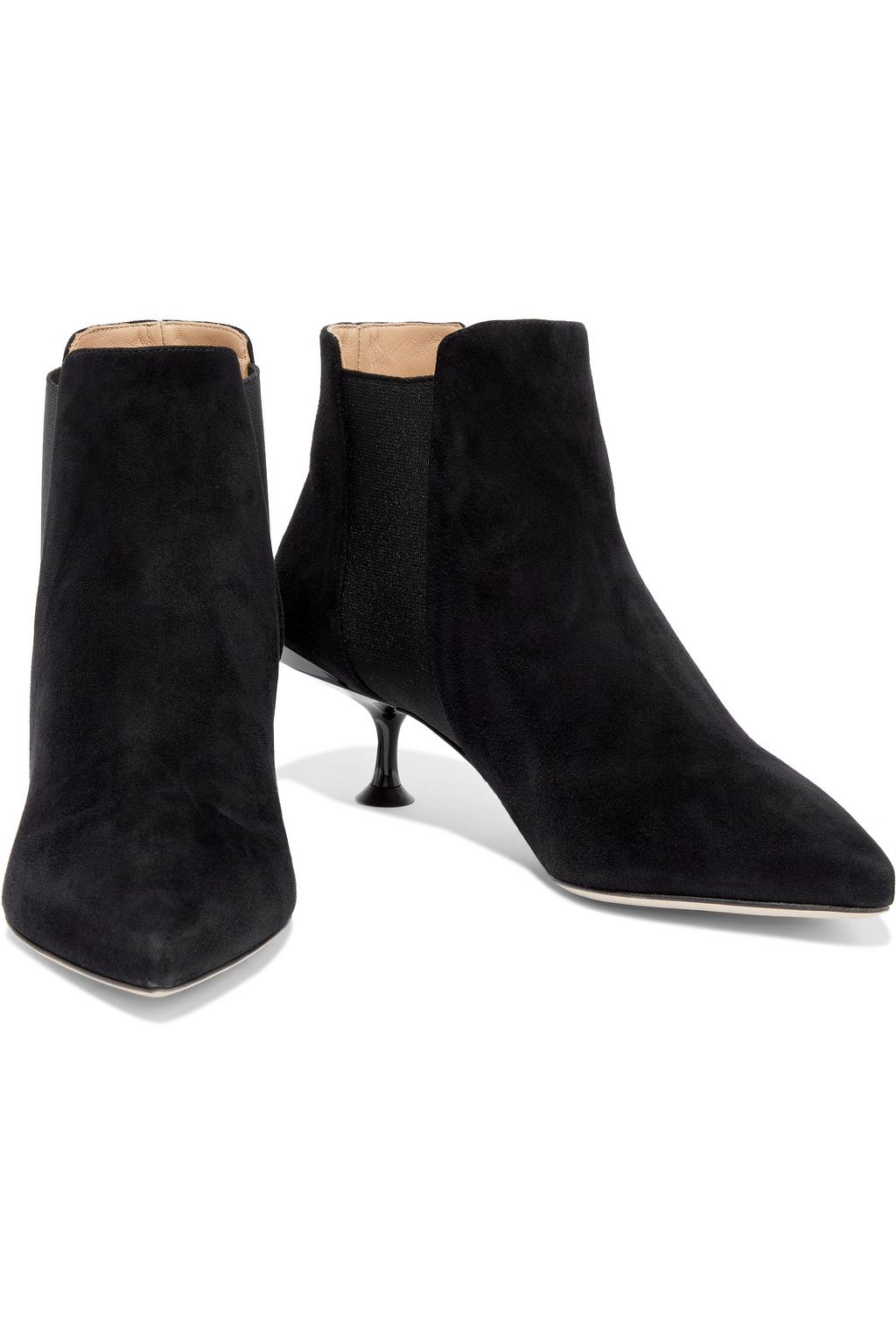 SERGIO ROSSI SR Milano suede ankle boots