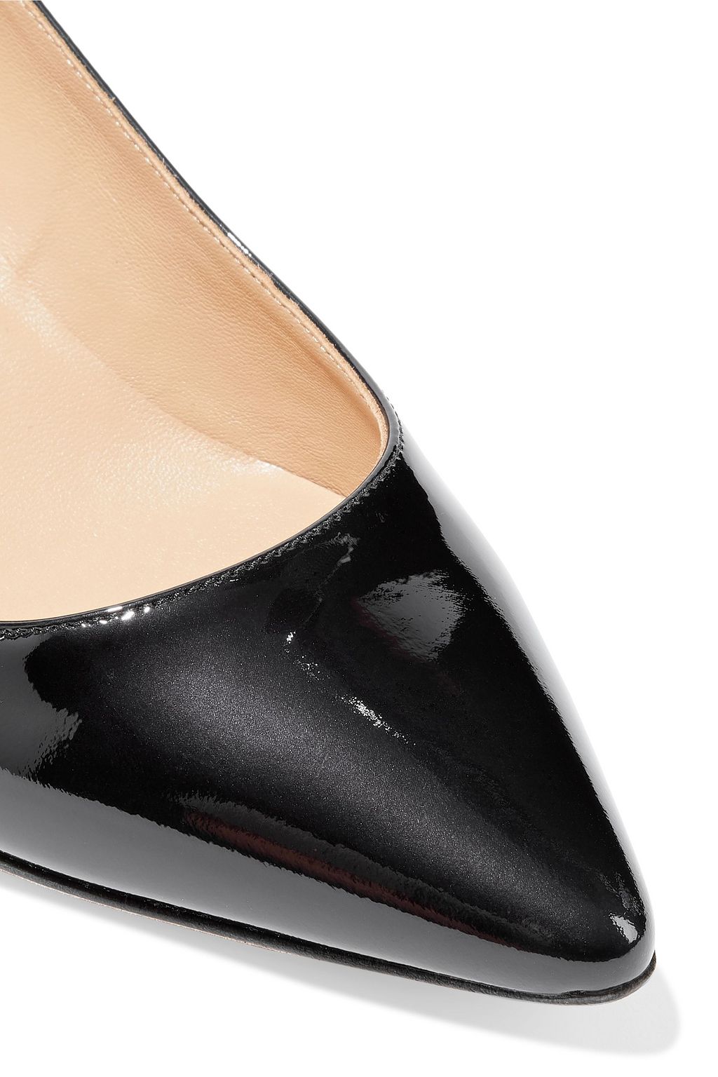 SERGIO ROSSI Secret patent-leather pumps