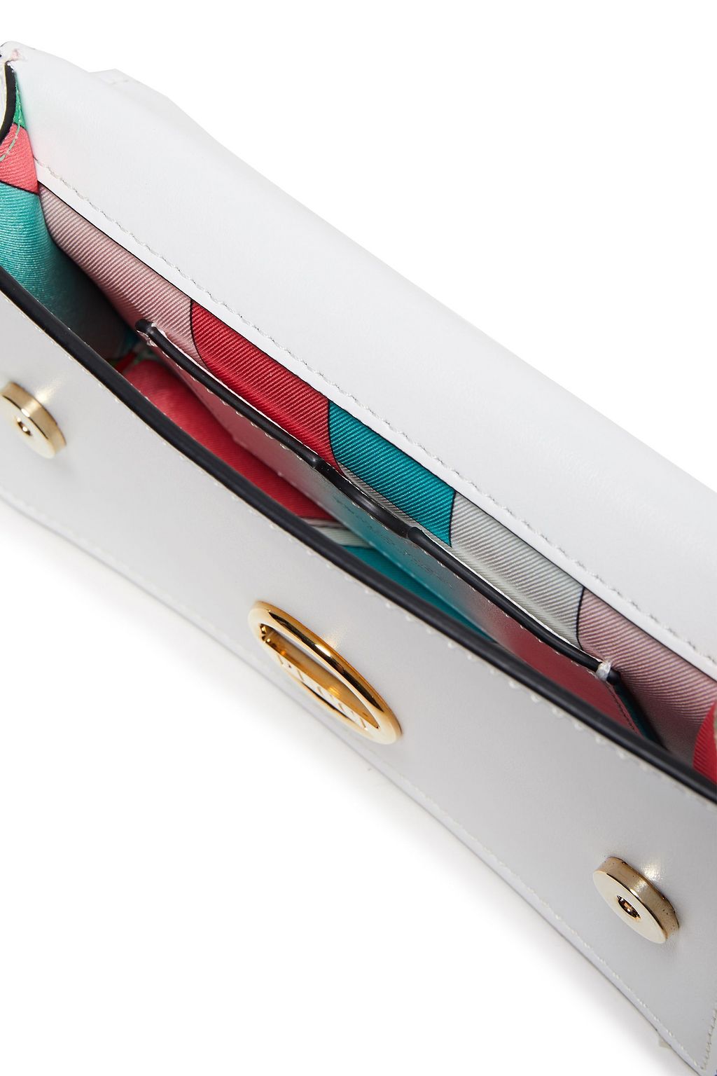 PUCCI Color-block leather shoulder bag